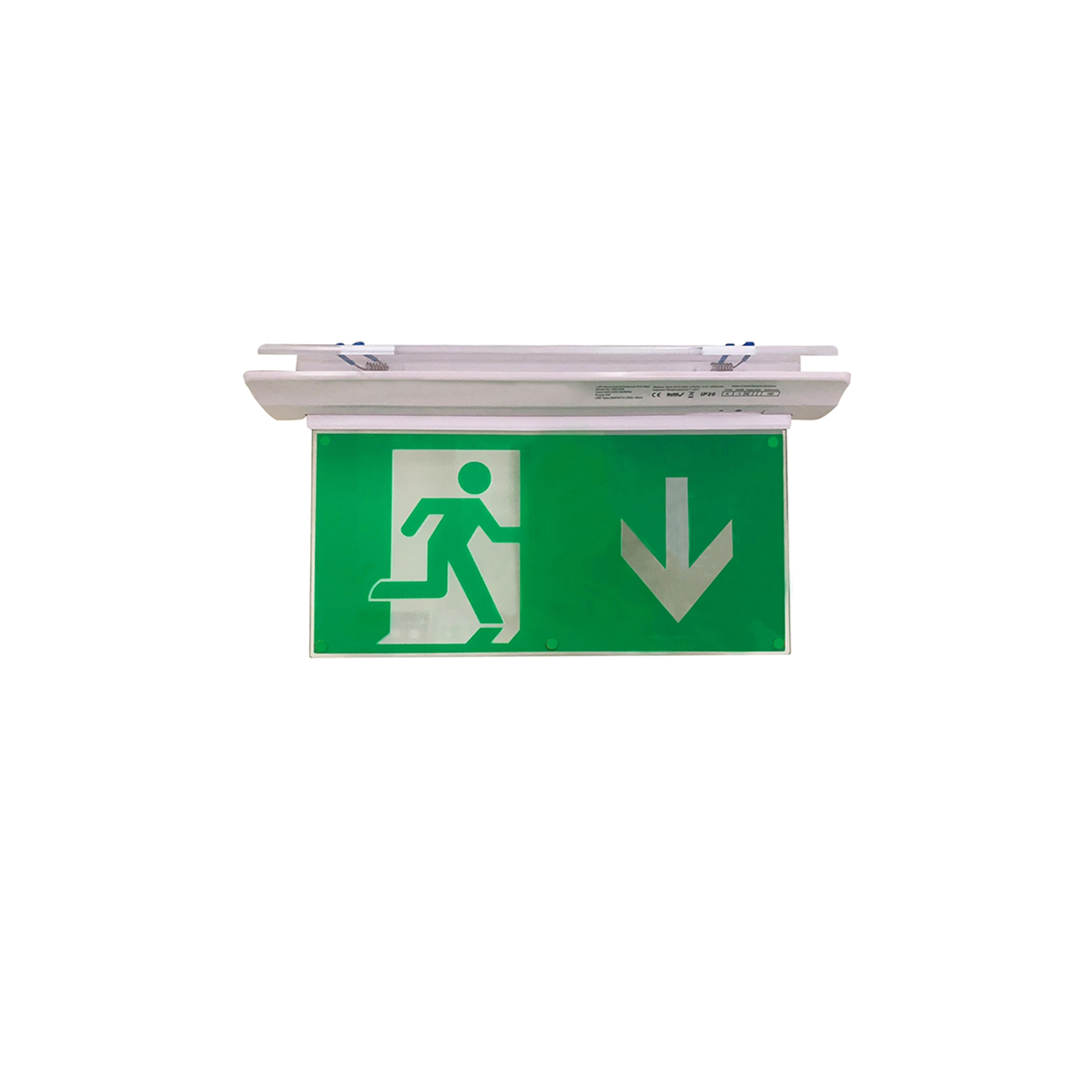 WSU Lights Notbeleuchtung Rami 3 Notstunden Einbau - 4W - 6500K - 30lm/W - 390x200x90mm - IP20 WSU Lights Notbeleuchtung Rami 3 Notstunden Einbau - 4W - 6500K - 30lm/W - 390x200x90mm - IP20