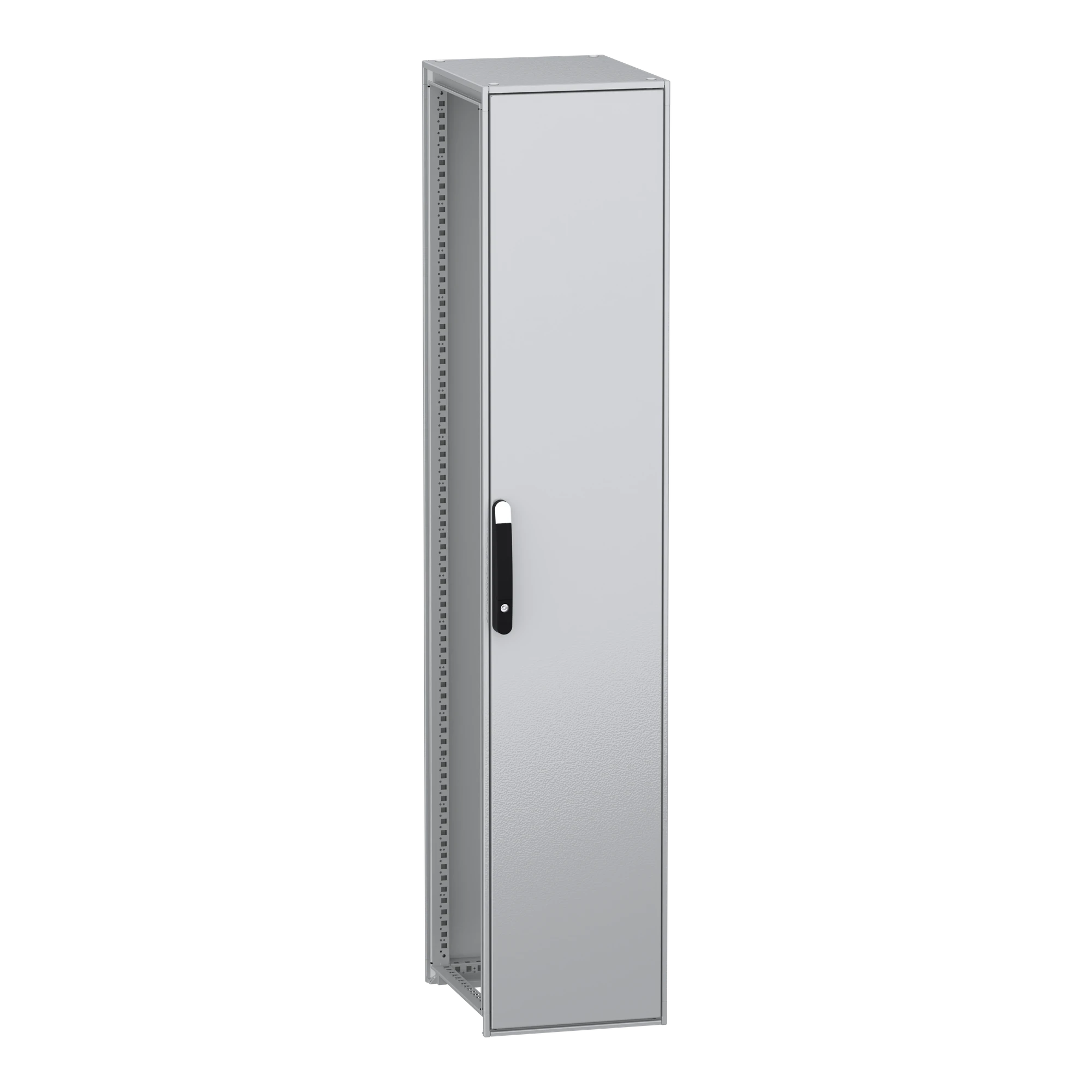 Schneider Electric NSYSFN20450 Freestanding Enclosure, Electrical, PanelSeT SFN, made of decarbonized steel, without mounting plate, assembled, 2000x400x500mm, IP55 (img_001)