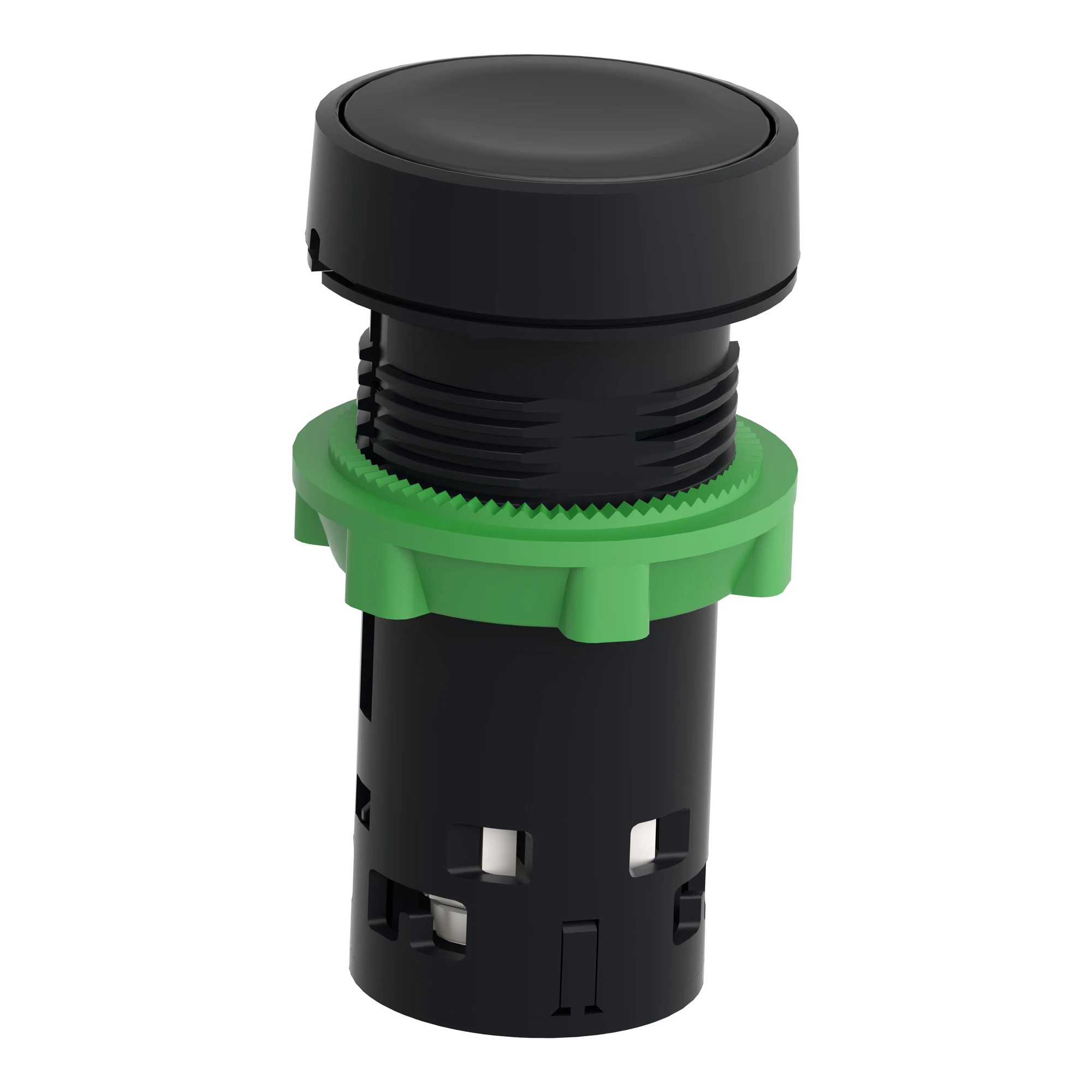 Schneider Electric XB7NA25 Push Button, Harmony XB7, Monoblock, Plastic, Ø22mm, Black, 1NO+1NC, Screw Terminal (img_004)