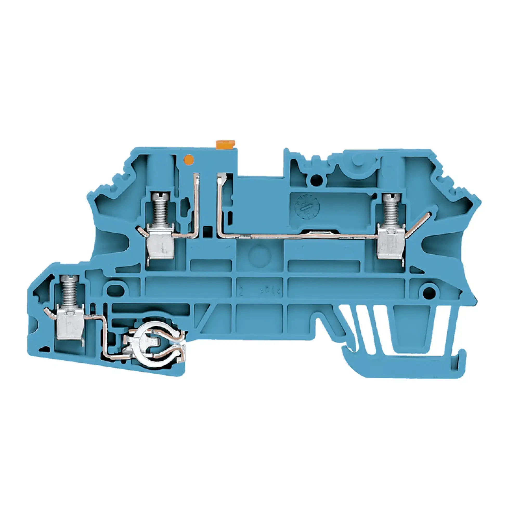 Weidmüller 1270080000 Test-disconnect terminal, Screw connection, blue, 2.5 mm², 20 A, 500 V, Number of connections: 3, Number of levels: 2 (img_001) Weidmüller 1270080000 Test-disconnect terminal, Screw connection, blue, 2.5 mm², 20 A, 500 V, Number of connections: 3, Number of levels: 2 (img_001)