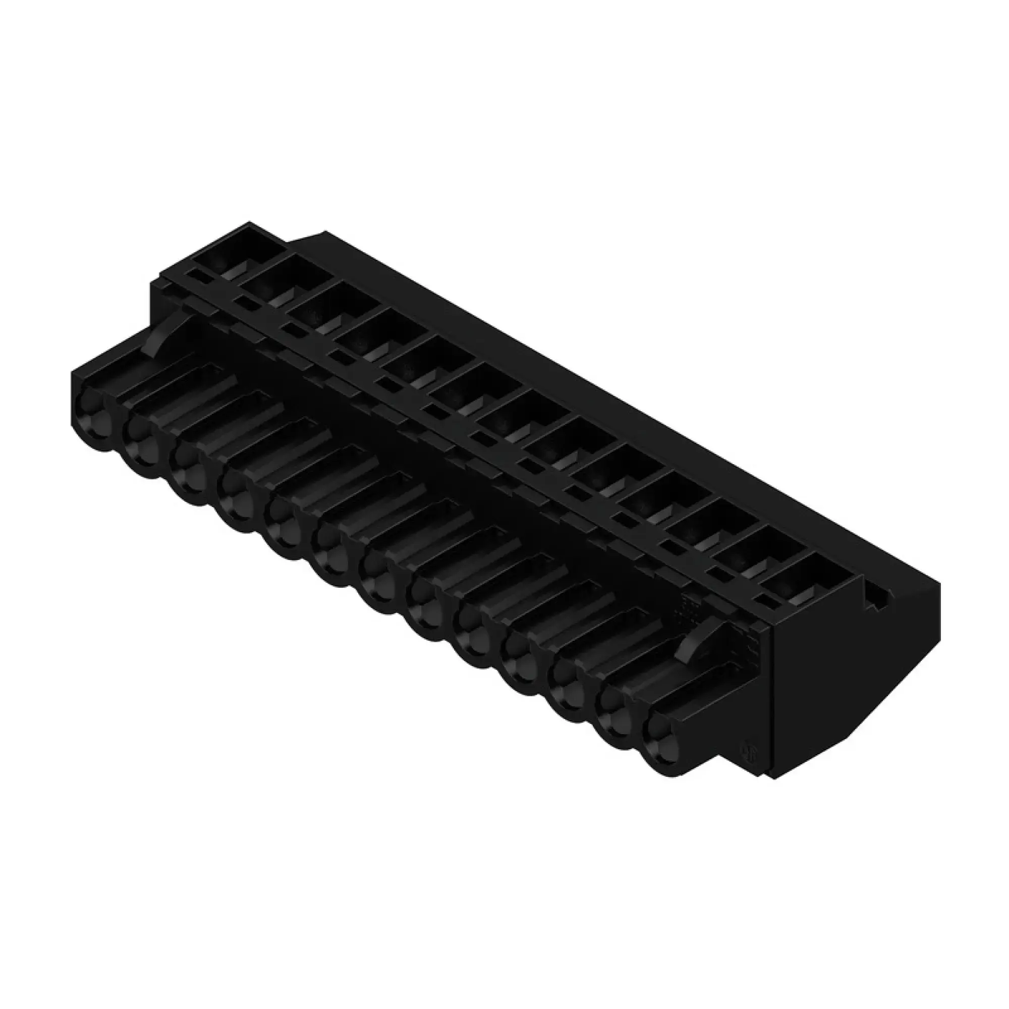 Weidmüller 1958540000 PCB connector (wire connection), 320 V, 23 A, Pitch in mm: 5.00, 4 mm², Number of poles: 13, Clamping yoke connection, Box (img_001)