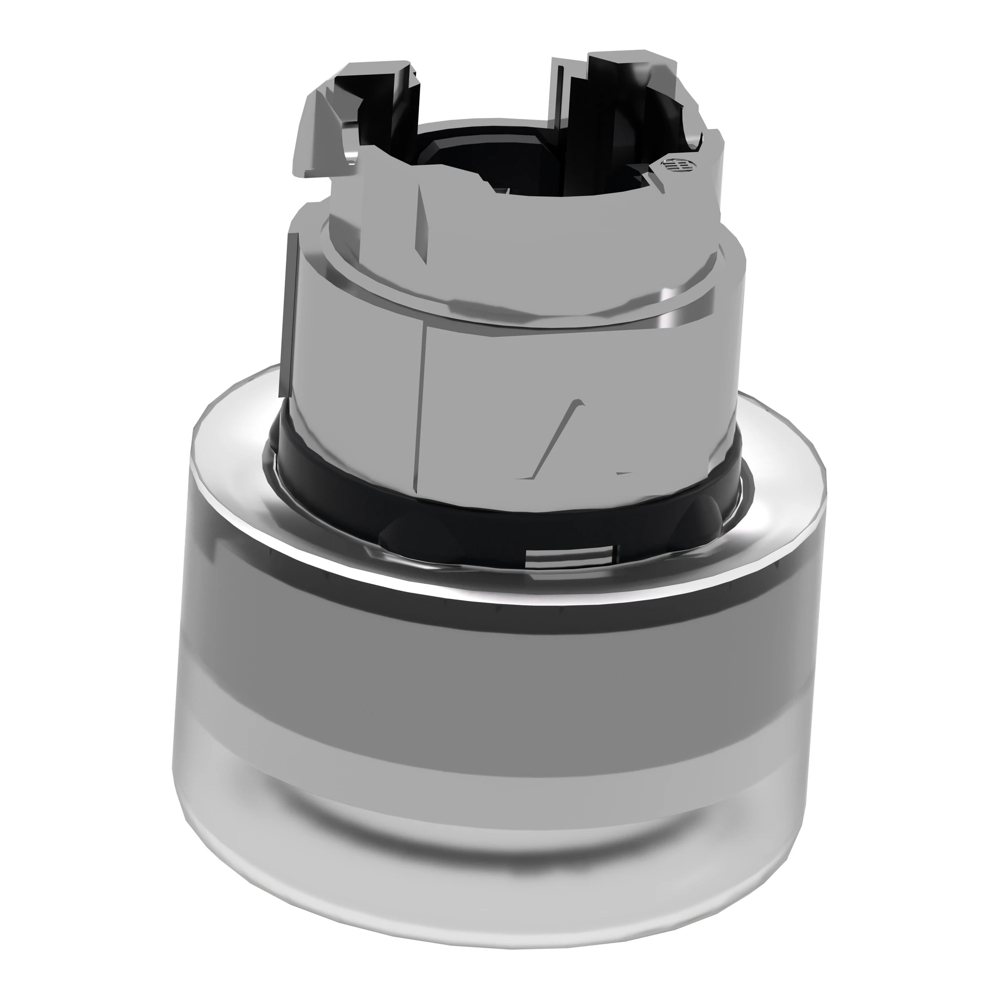Schneider Electric ZB4BW583 Illuminated Push Button, Front Element, Harmony XB4, Metal, 22mm, Yellow, Momentary, with Protective Cap, for Universal LED (img_006)