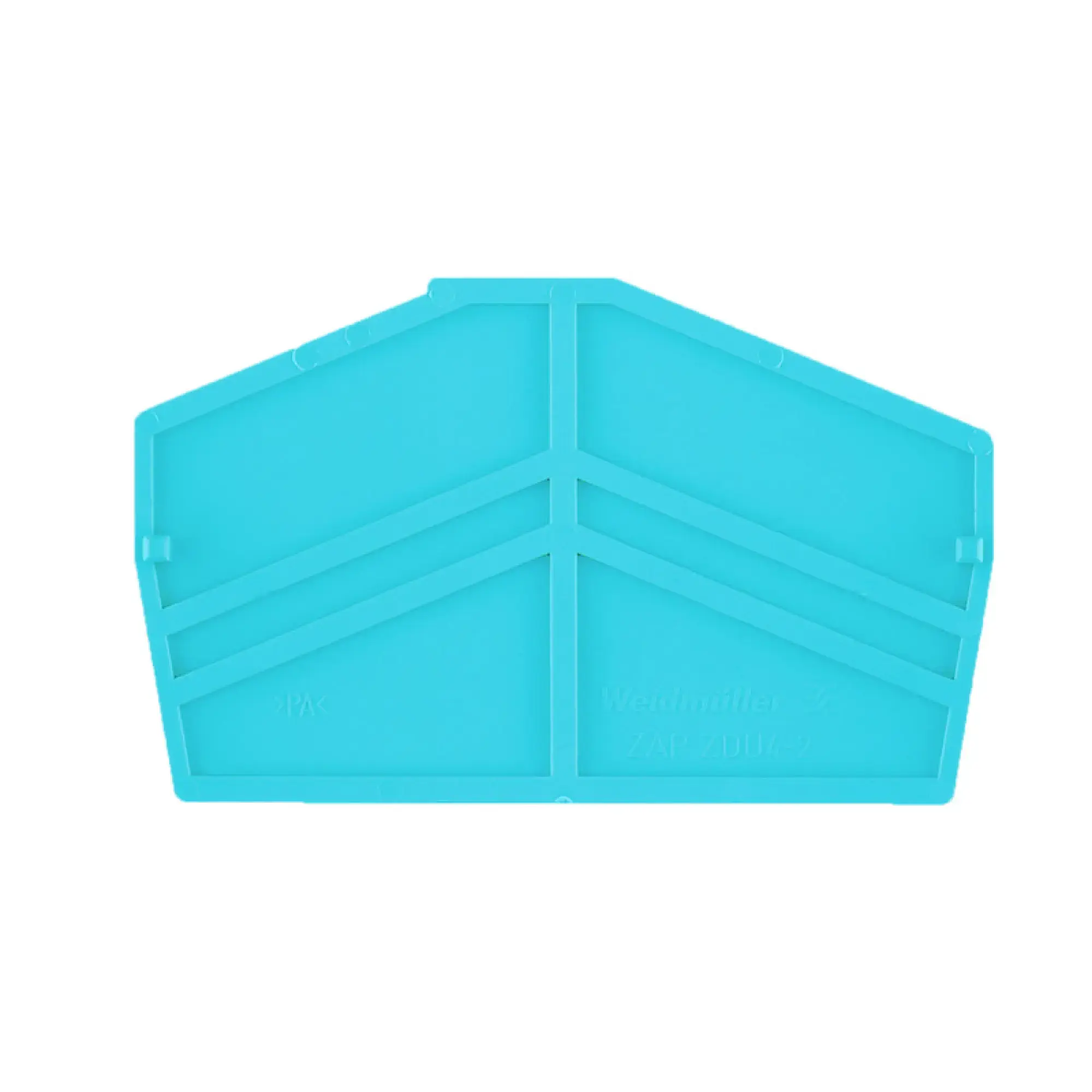 Weidmüller 1770880000 End plate (terminals), blue, Height: 61.5 mm, Width: 2 mm, V-0, Wemid (img_001) Weidmüller 1770880000 End plate (terminals), blue, Height: 61.5 mm, Width: 2 mm, V-0, Wemid (img_001)