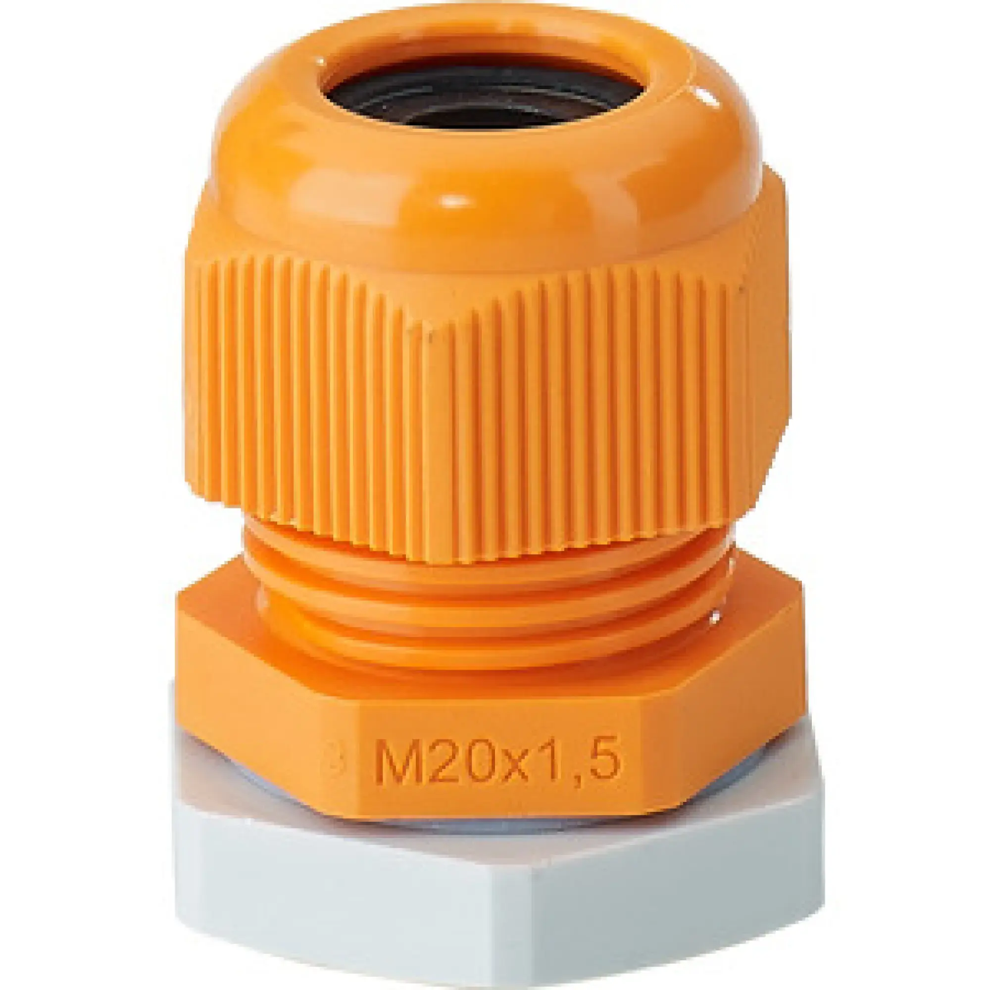 Hensel 36001034 Anbau-Kabelstutzen, IP 66, M 20, orange Glühdrahtprüfung IEC 60695-2: 960 °C AKMF 20 (img_002)
