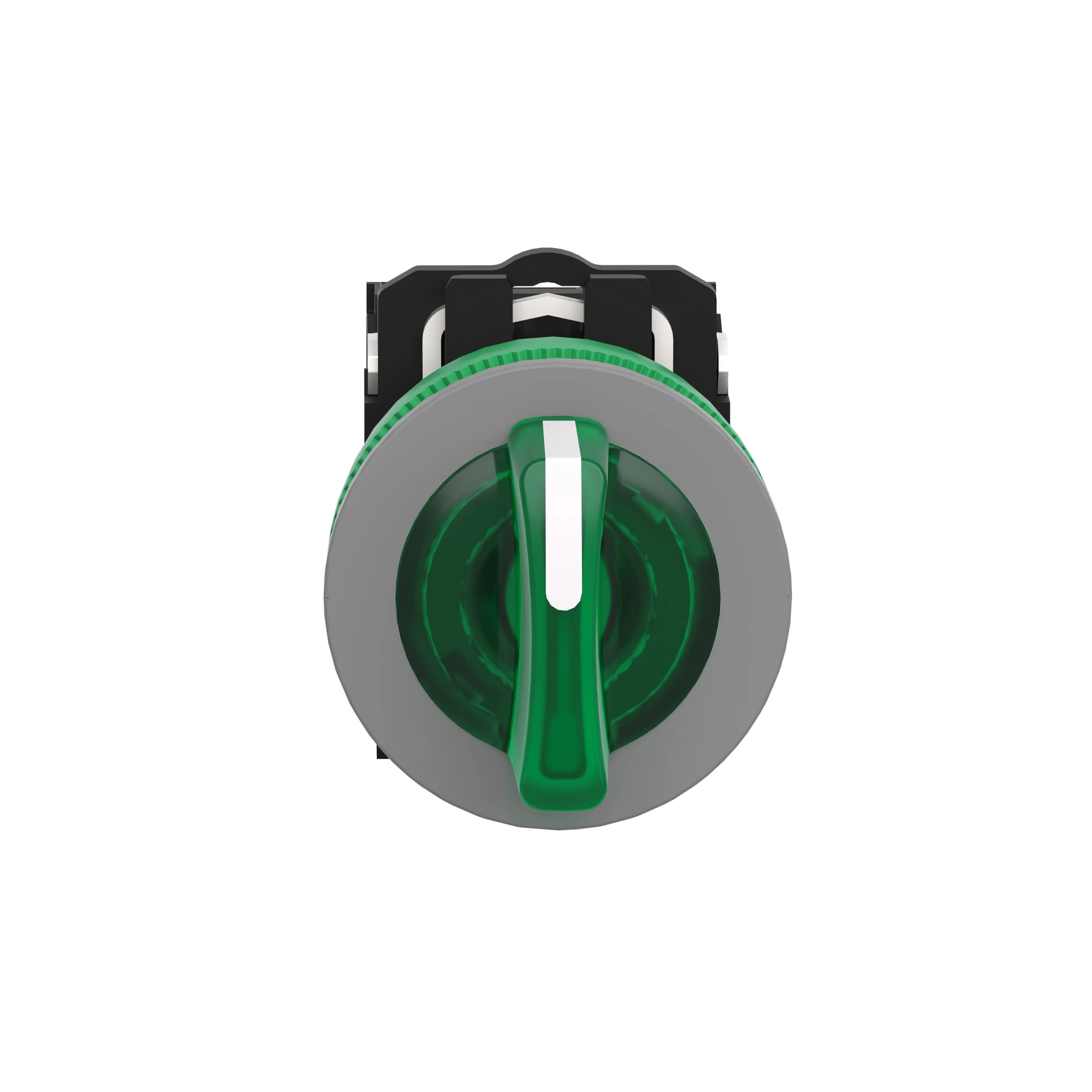 Schneider Electric XB5FK133M5C0 Illuminated Selector Switch, Harmony XB5F, Plastic, light grey, green, 30mm, universal LED, 3 positions, 1NO + 1NC, 230-240V AC (img_005) Schneider Electric XB5FK133M5C0 Illuminated Selector Switch, Harmony XB5F, Plastic, light grey, green, 30mm, universal LED, 3 positions, 1NO + 1NC, 230-240V AC (img_005)