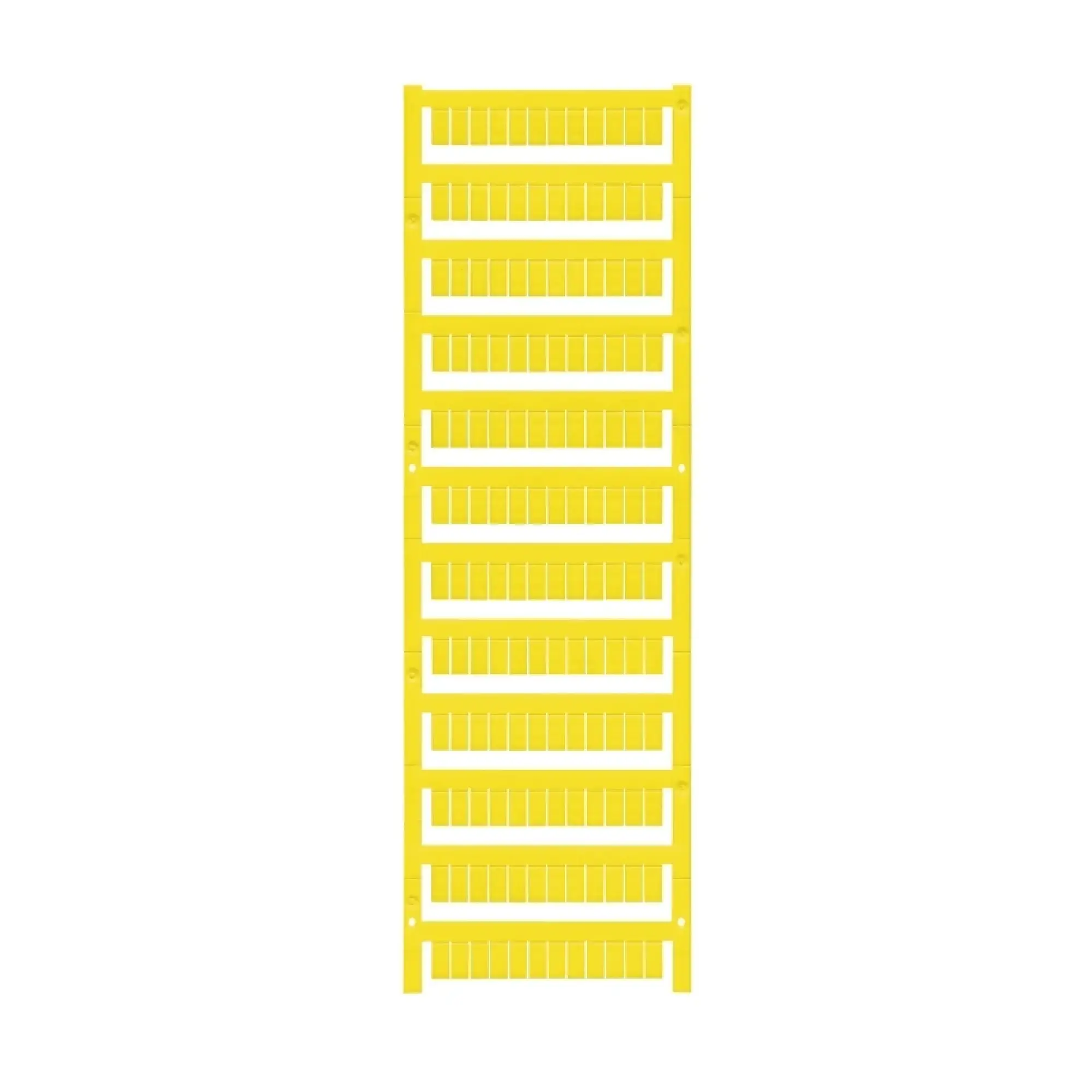 Weidmüller 1773531687 Terminal marking, yellow, Pitch in mm: 5.00, Printed characters: neutral, Width: 5 mm, Height: 10 mm (img_001) Weidmüller 1773531687 Terminal marking, yellow, Pitch in mm: 5.00, Printed characters: neutral, Width: 5 mm, Height: 10 mm (img_001)