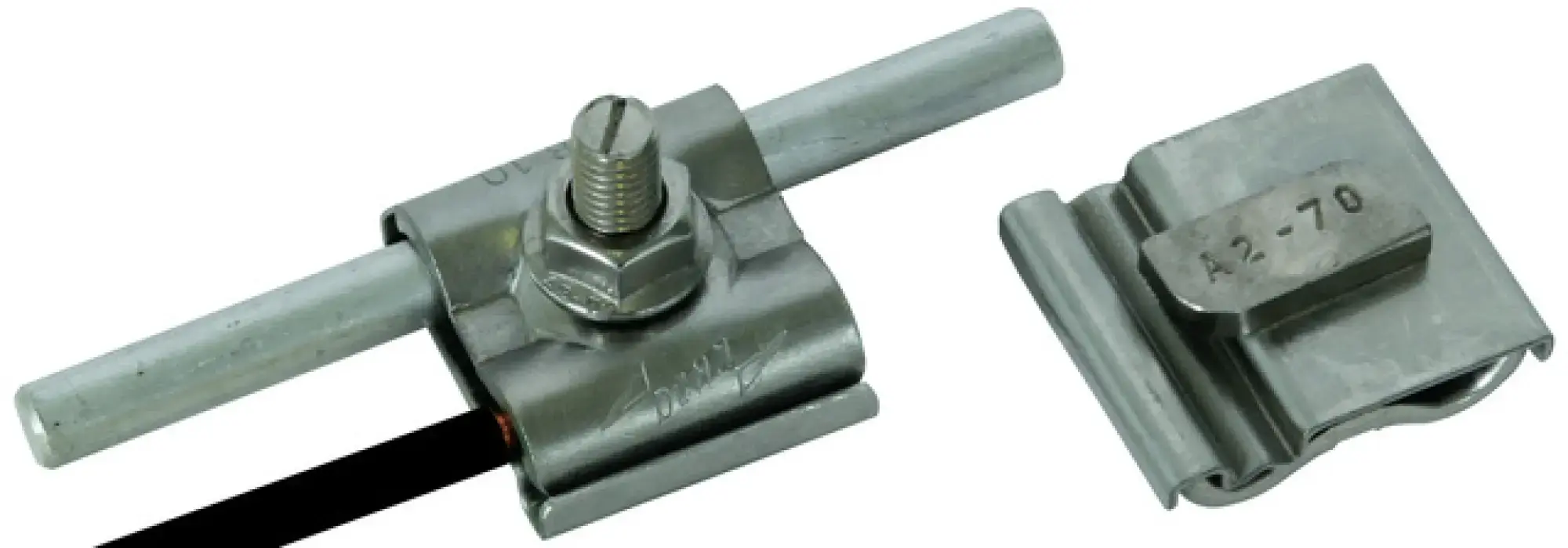 Dehn 540250 UNI earthing clamp StSt f. Rd 8-10mm a. cond. 4-50mm² w. M8 screw and nut (img_001)