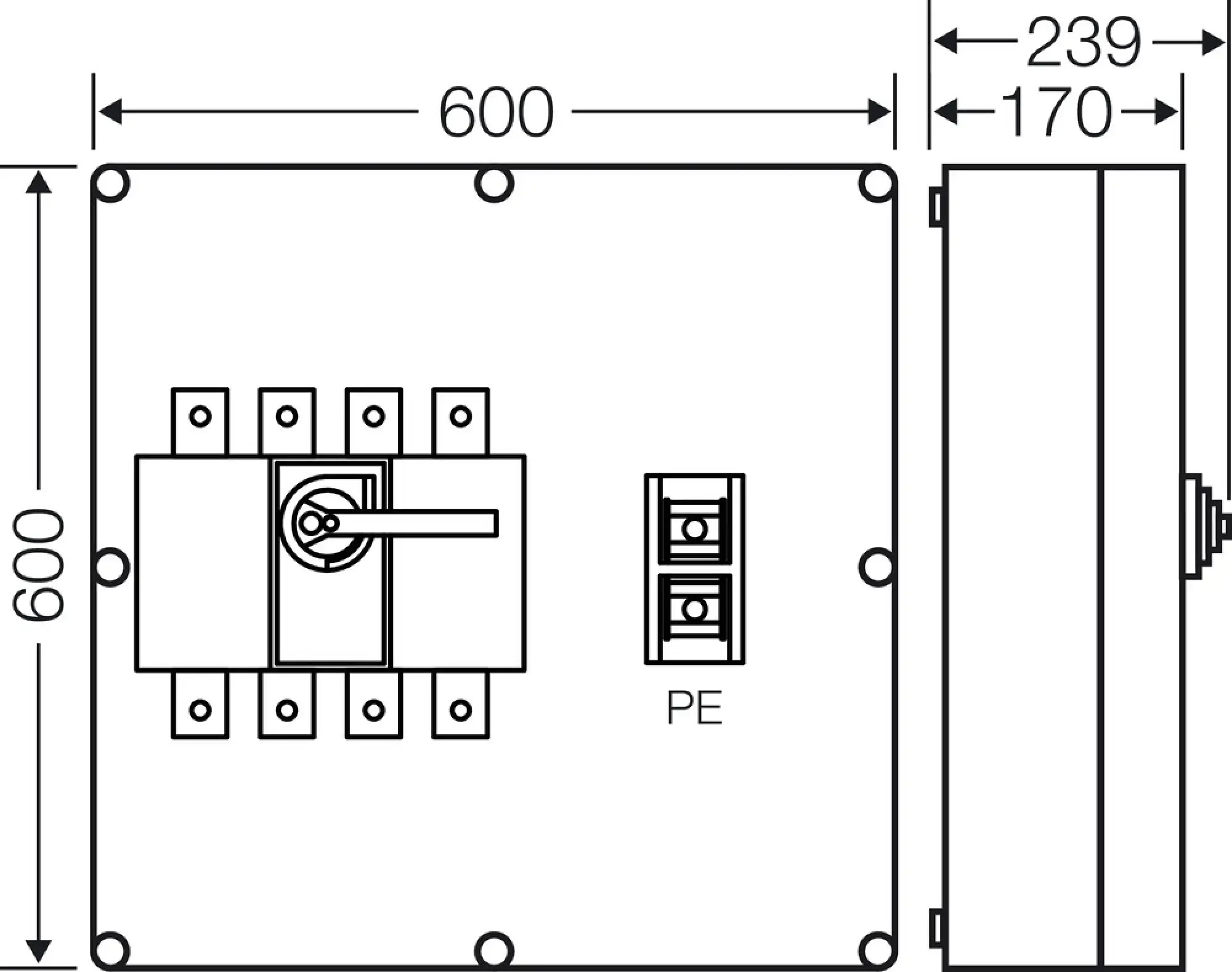 Hensel 20000592 Mi-Lasttrennschaltergehäuse 630A 4polig + PE Mi 7866 (img_004) Hensel 20000592 Mi-Lasttrennschaltergehäuse 630A 4polig + PE Mi 7866 (img_004)