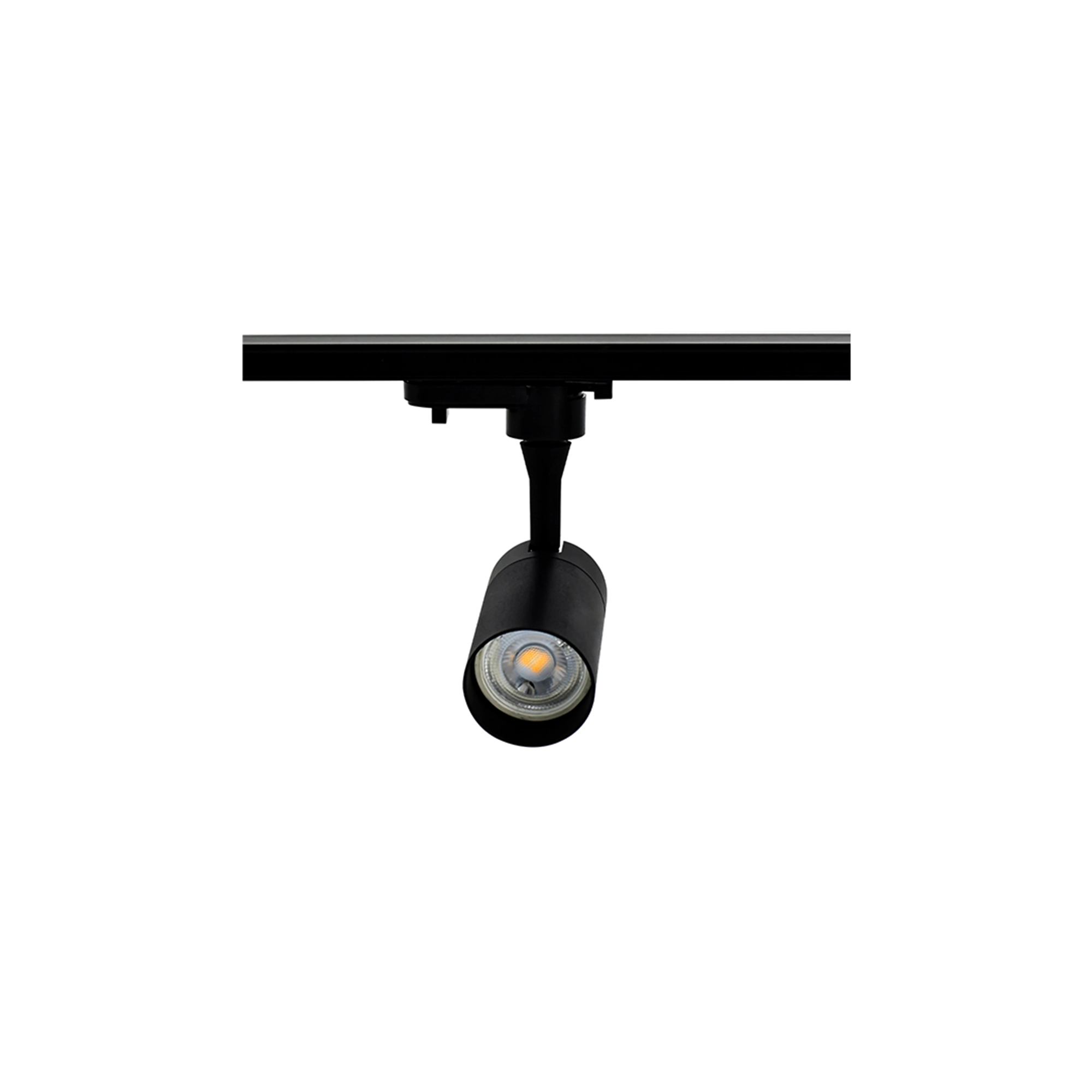 WSU Lights 1-Phasen LED Strahler mit GU10 Fassung schwarz - 55x100mm WSU Lights 1-Phasen LED Strahler mit GU10 Fassung schwarz - 55x100mm