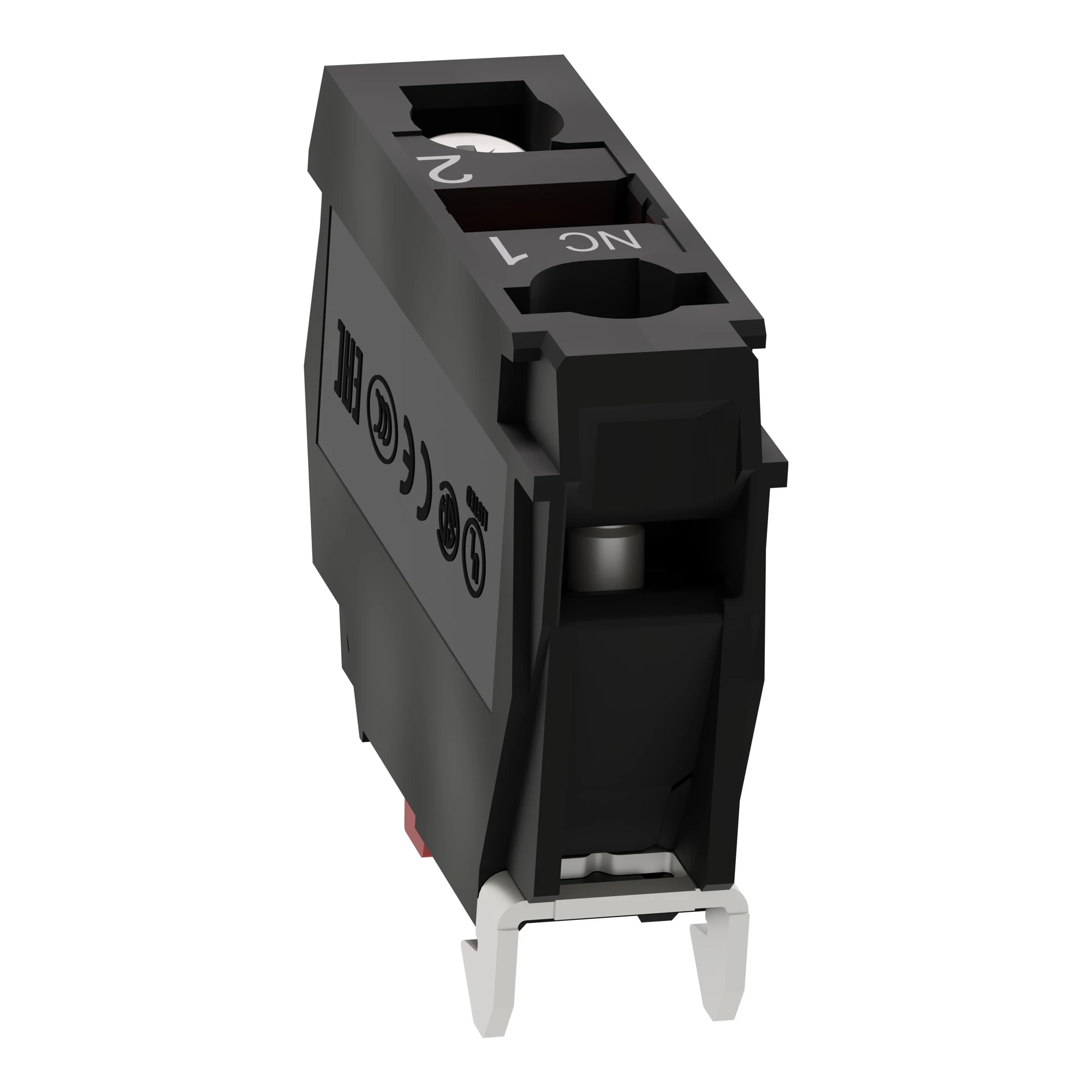 Schneider Electric ZBE102 Auxiliary switch, contact block, Harmony XB4 and XB5, 22mm, 30mm, screw terminal, 1NO (img_007) Schneider Electric ZBE102 Auxiliary switch, contact block, Harmony XB4 and XB5, 22mm, 30mm, screw terminal, 1NO (img_007)