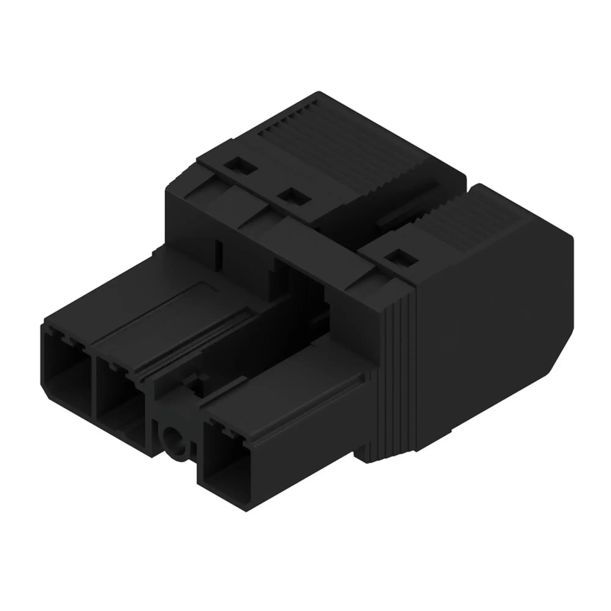 Weidmüller 1061030000 PCB connector (wire connection), 800 V, 57 A, Pitch in mm: 7.62, 10 mm², Number of poles: 3, PUSH IN without actuator, Tension-clamp connection, Box (img_001)