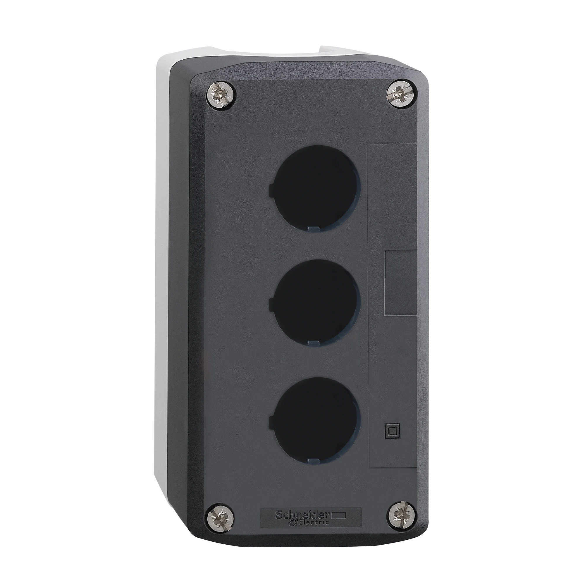 Schneider Electric XALD03CUST01 Empty Enclosure XALD, 3 holes, plastic, customizable via configurator (img_001) Schneider Electric XALD03CUST01 Empty Enclosure XALD, 3 holes, plastic, customizable via configurator (img_001)