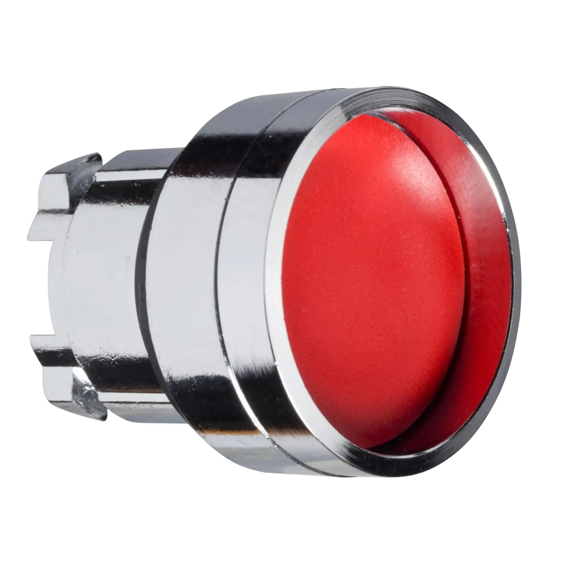 Schneider Electric ZB4BA46 Pushbutton, Front Element, Harmony XB4, Metal, 22mm, Red, Reset, Unmarked, Momentary (img_002)