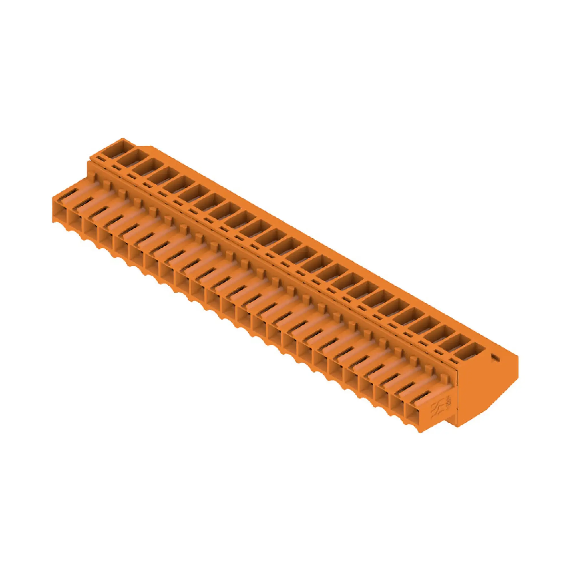 Weidmüller 1638770000 PCB connector (wire connection), 160 V, 12 A, Pitch in mm: 3.50, 1.5 mm², Number of poles: 24, Clamping yoke connection, Box (img_001)