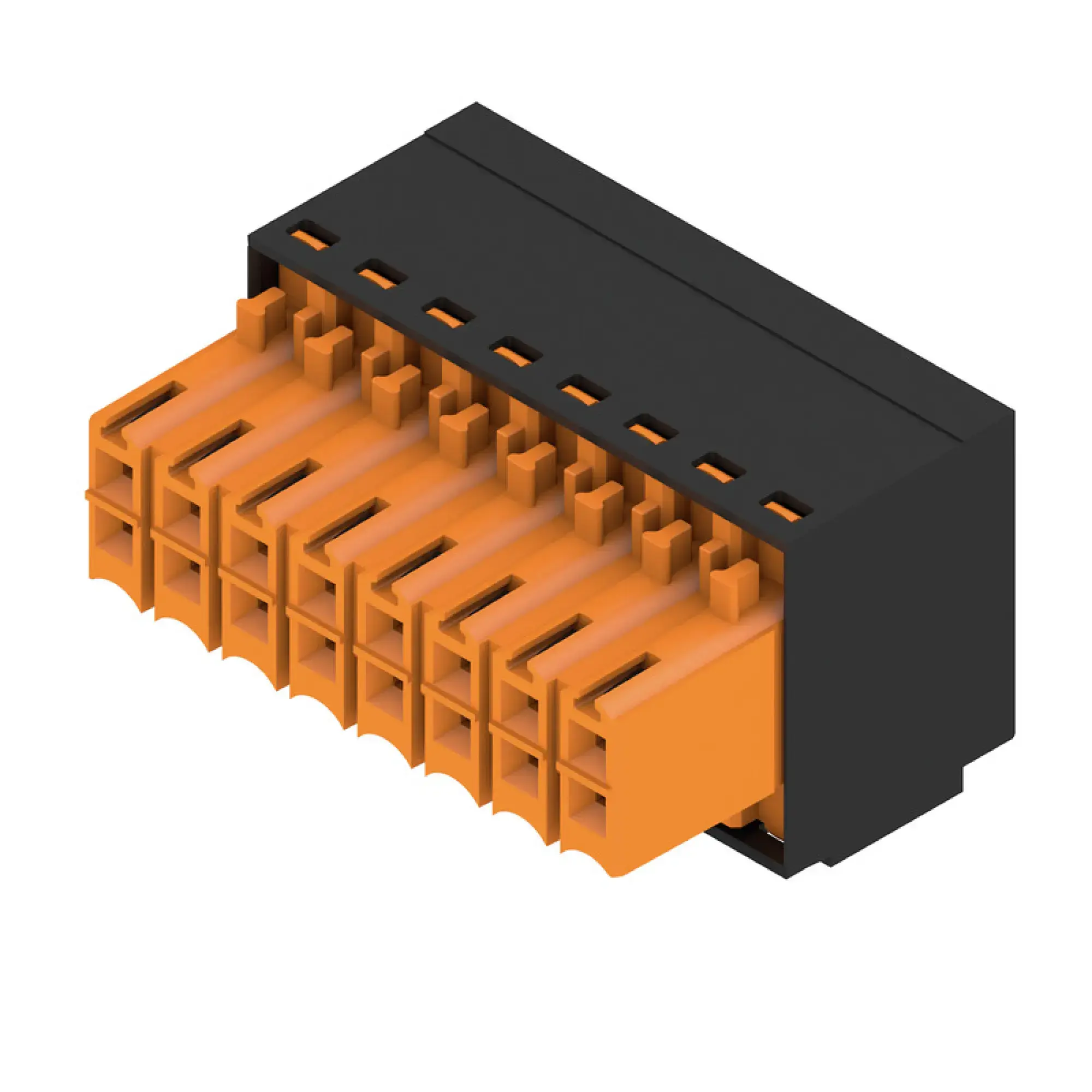 Weidmüller 1944640000 PCB connector (wire connection), 160 V, 10.6 A, Pitch in mm: 3.50, 1 mm², Number of poles: 16, Tension-clamp connection, Box (img_001)