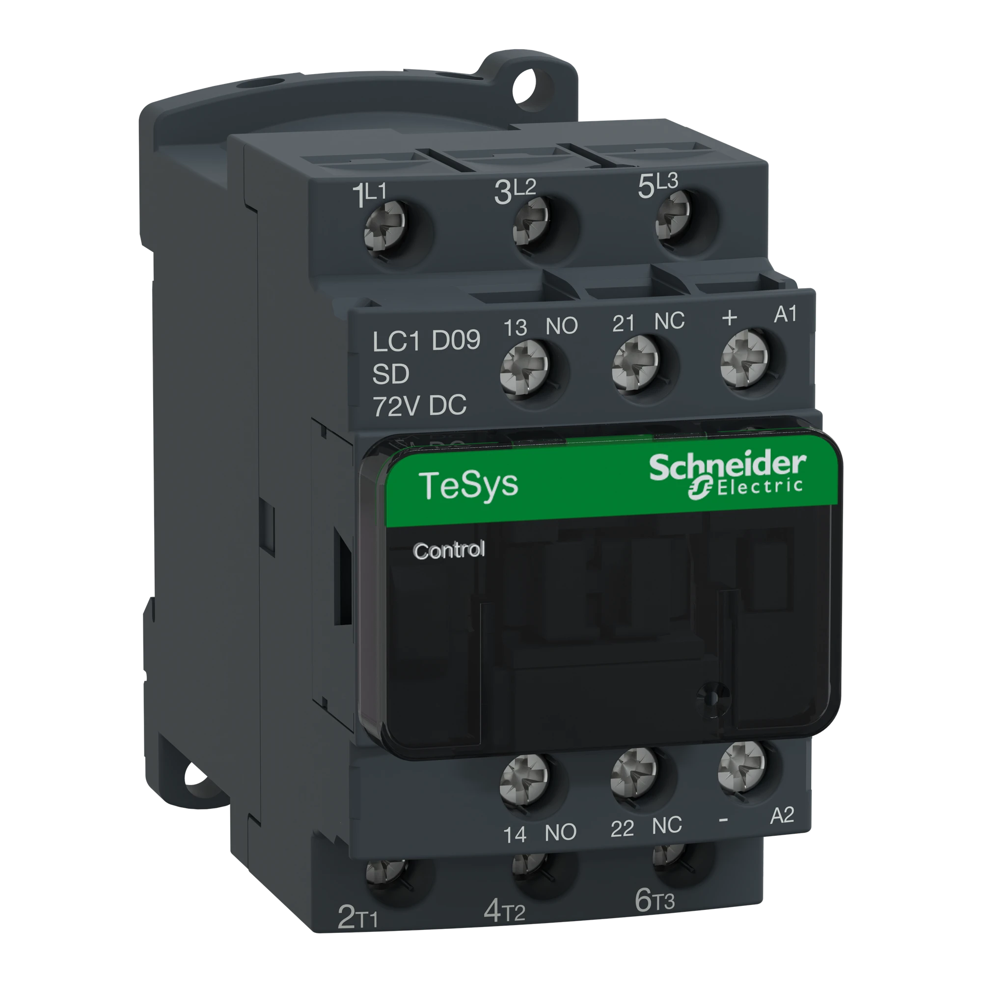 Schneider Electric LC1D09SD Power contactor LC1D 3p, +1NO+1NC, 4 kW, 9 A, 400 V AC3, coil 72 V DC (img_001) Schneider Electric LC1D09SD Power contactor LC1D 3p, +1NO+1NC, 4 kW, 9 A, 400 V AC3, coil 72 V DC (img_001)