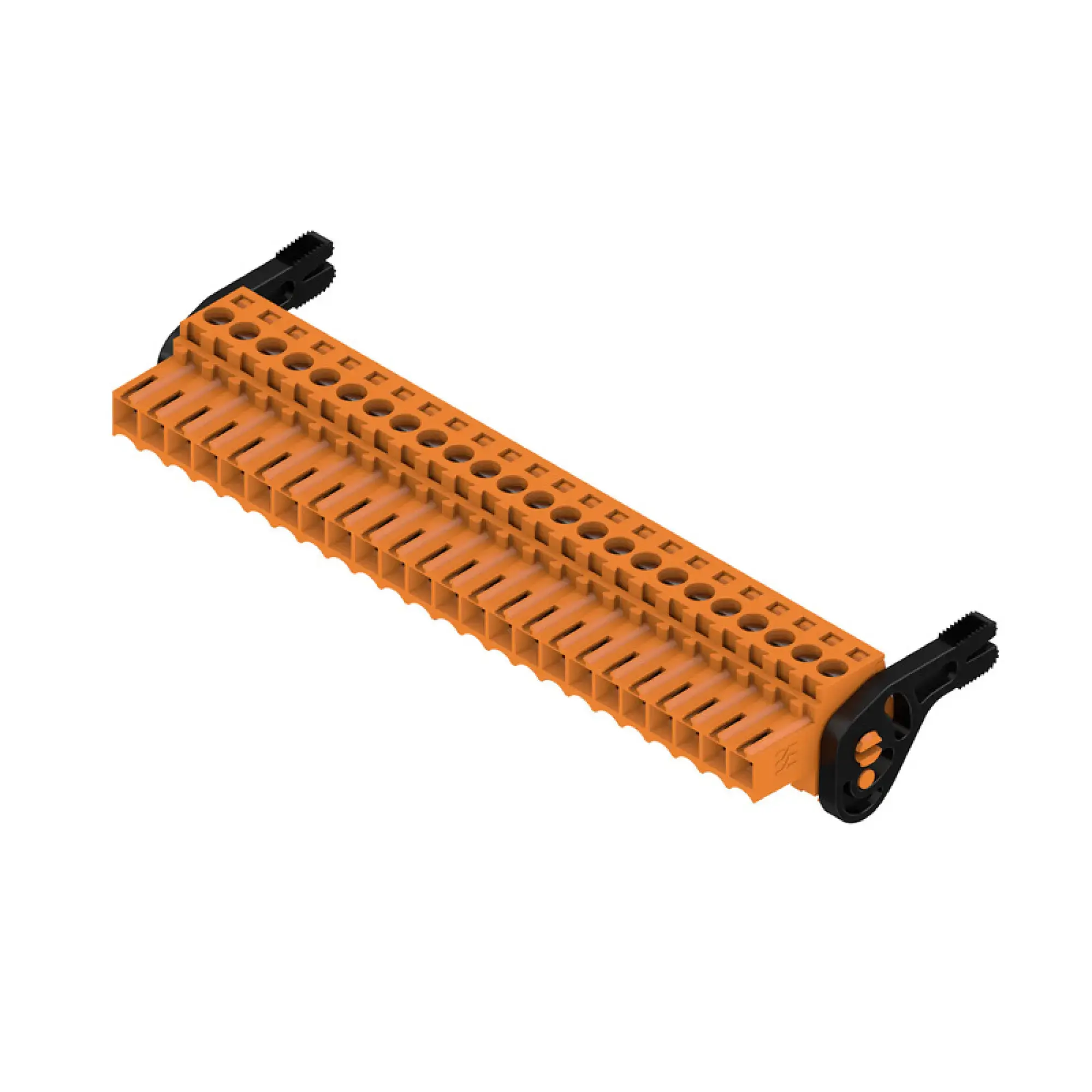 Weidmüller 1687870000 PCB connector (wire connection), 160 V, 17 A, Pitch in mm: 3.50, 1.5 mm², Number of poles: 24, Clamping yoke connection, Box (img_001) Weidmüller 1687870000 PCB connector (wire connection), 160 V, 17 A, Pitch in mm: 3.50, 1.5 mm², Number of poles: 24, Clamping yoke connection, Box (img_001)