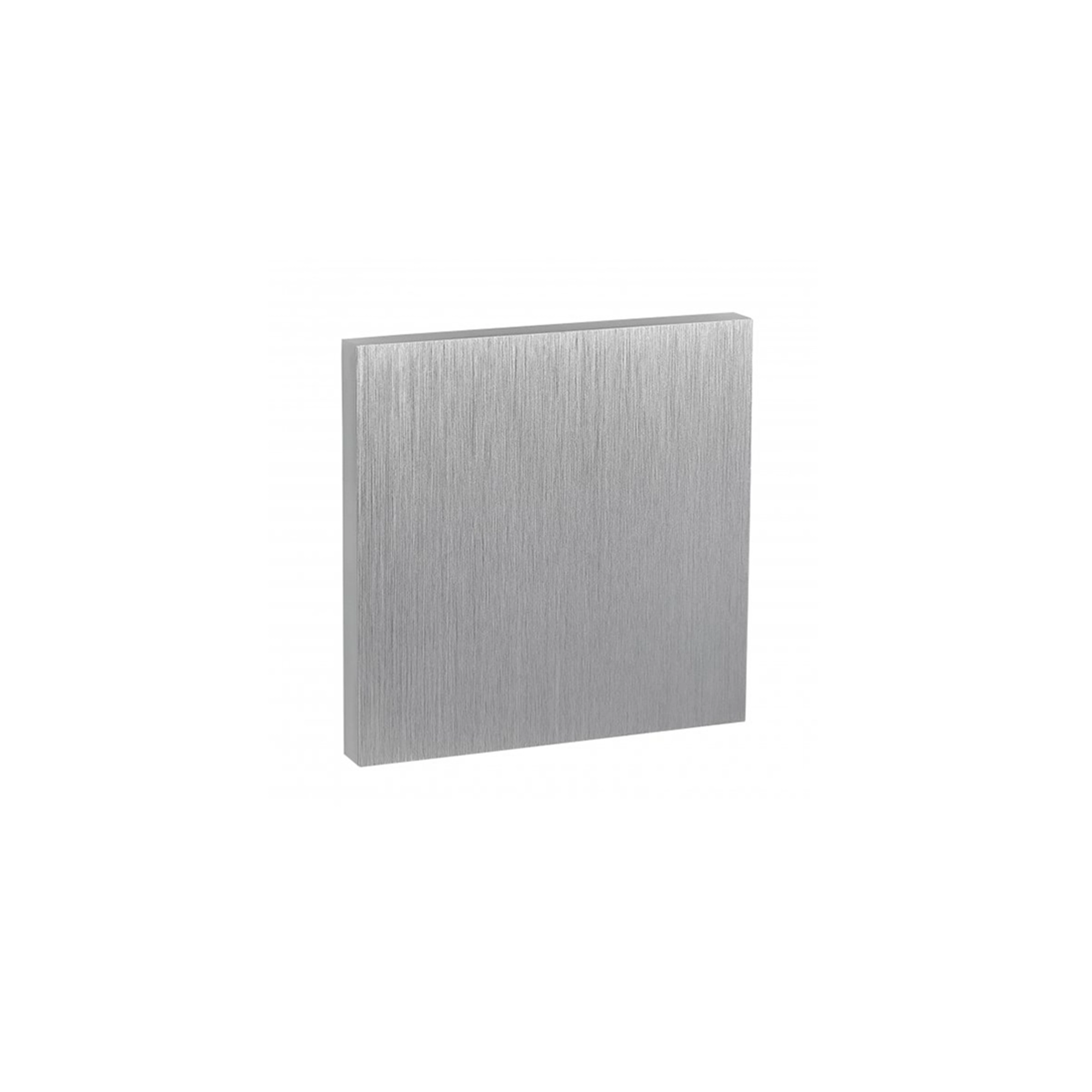 WSU Lights Square attachment Alu for Recessed nightlight - 80x80x9mm