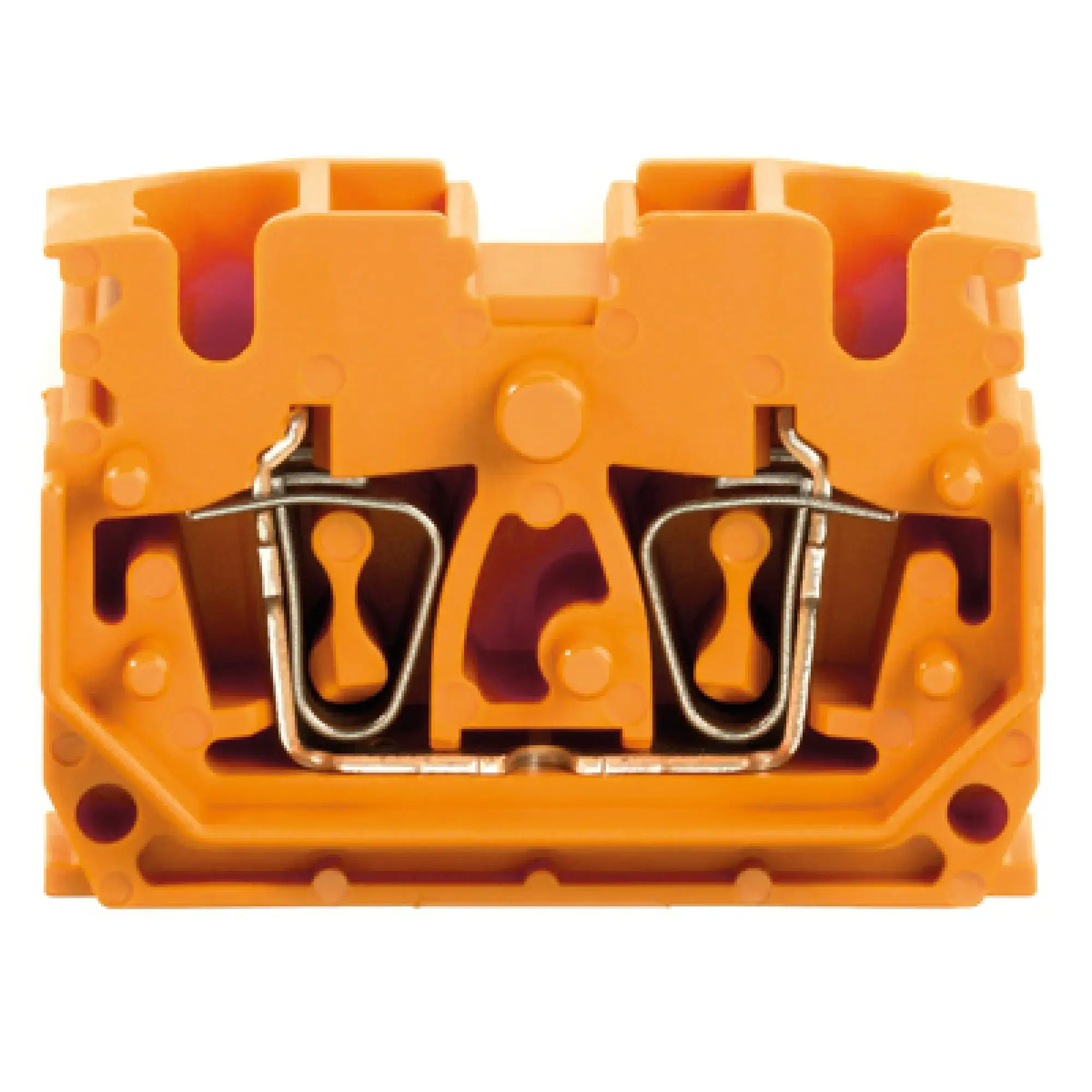 Weidmüller 1704560000 Feed-through terminal block, Tension-clamp connection, orange, 2.5 mm², 24 A, 800 V, Number of connections: 4 (img_001) Weidmüller 1704560000 Feed-through terminal block, Tension-clamp connection, orange, 2.5 mm², 24 A, 800 V, Number of connections: 4 (img_001)