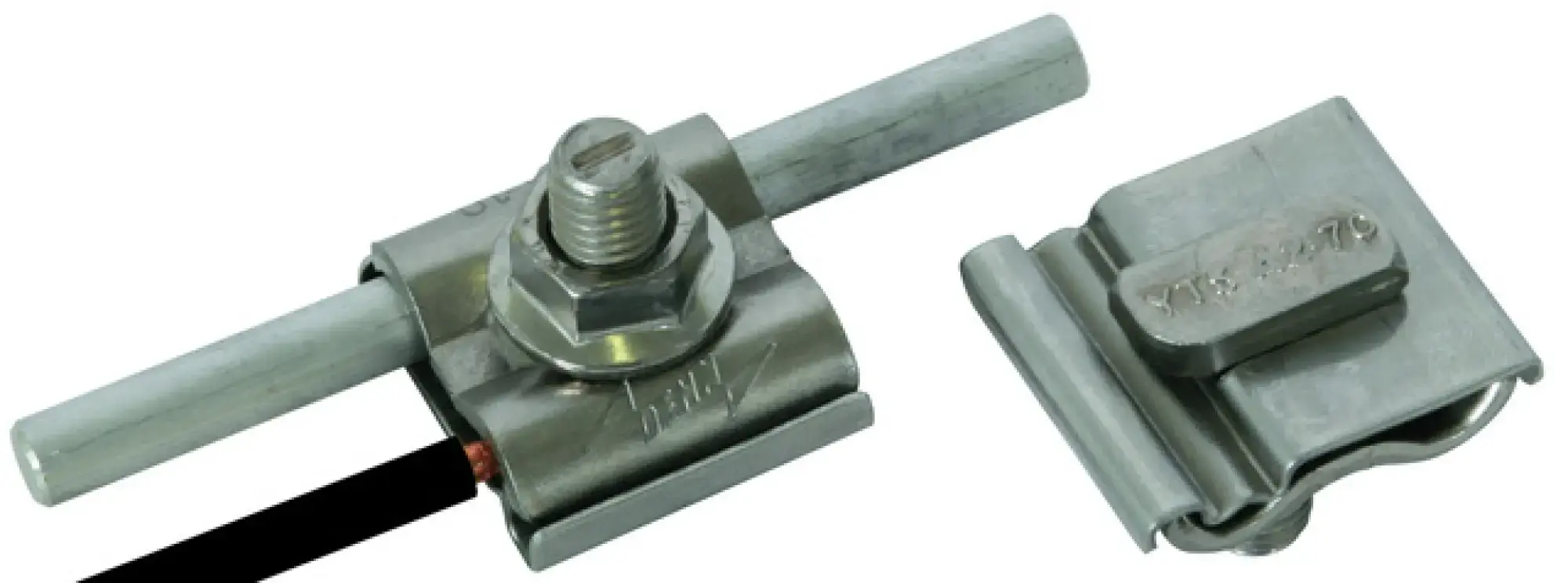 Dehn 540260 UNI earthing clamp StSt f. Rd 8-10mm a. cond. 4-50mm² w. M10 screw and nut (img_001)