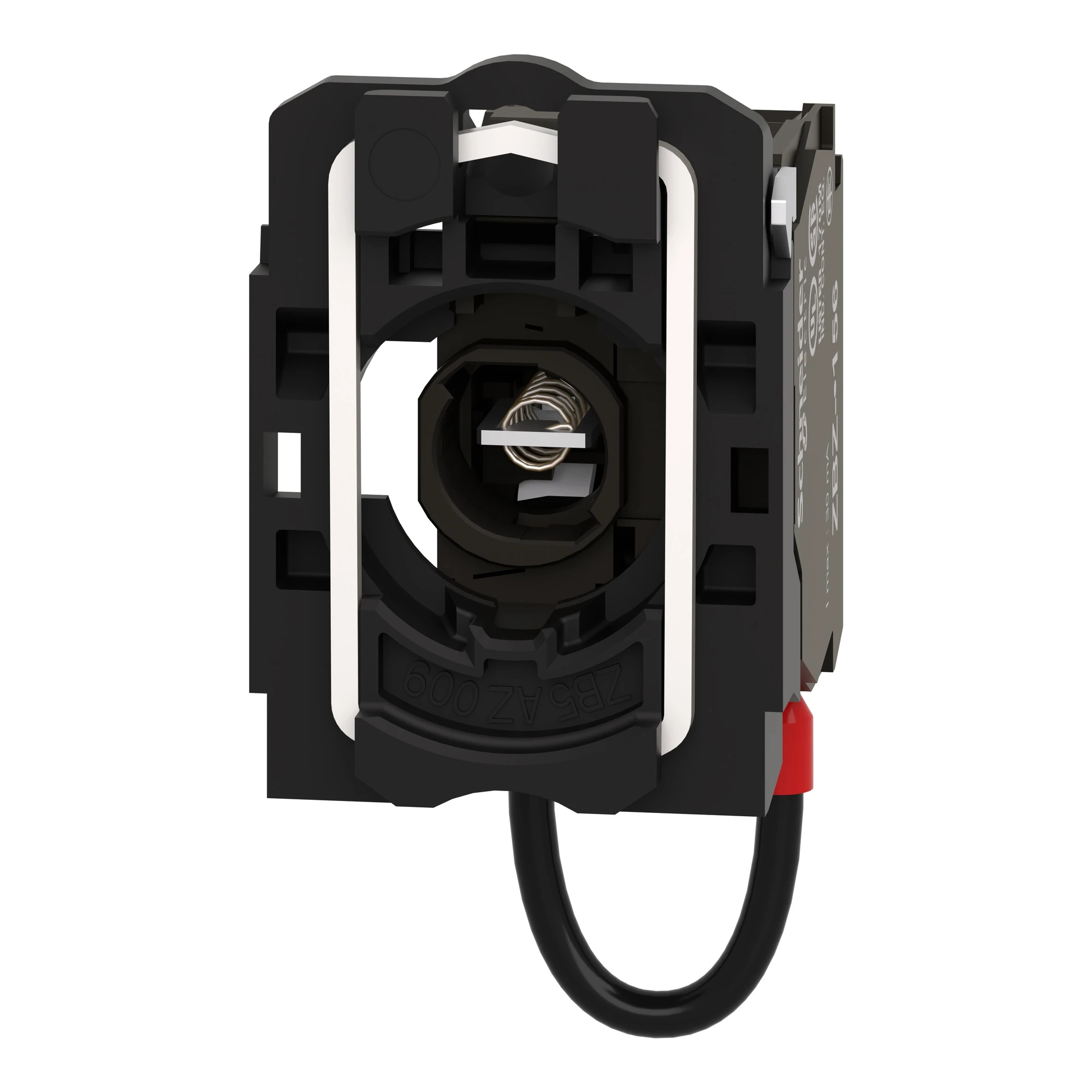 Schneider Electric ZB5AV156 Lamp socket with mounting flange, Harmony XB5, plastic, white, incandescent lamp BA9s, screw terminal, 250V (img_005) Schneider Electric ZB5AV156 Lamp socket with mounting flange, Harmony XB5, plastic, white, incandescent lamp BA9s, screw terminal, 250V (img_005)