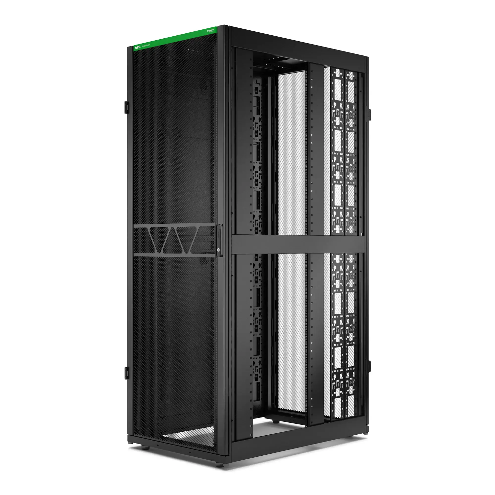 APC AR3387B2 APC NetS HElter SX Server Rack Gen 2, 48 HE, 2258H x 800W x 1200D mm, mit Seitenwänden, Schwarz (img_004) APC AR3387B2 APC NetS HElter SX Server Rack Gen 2, 48 HE, 2258H x 800W x 1200D mm, mit Seitenwänden, Schwarz (img_004)