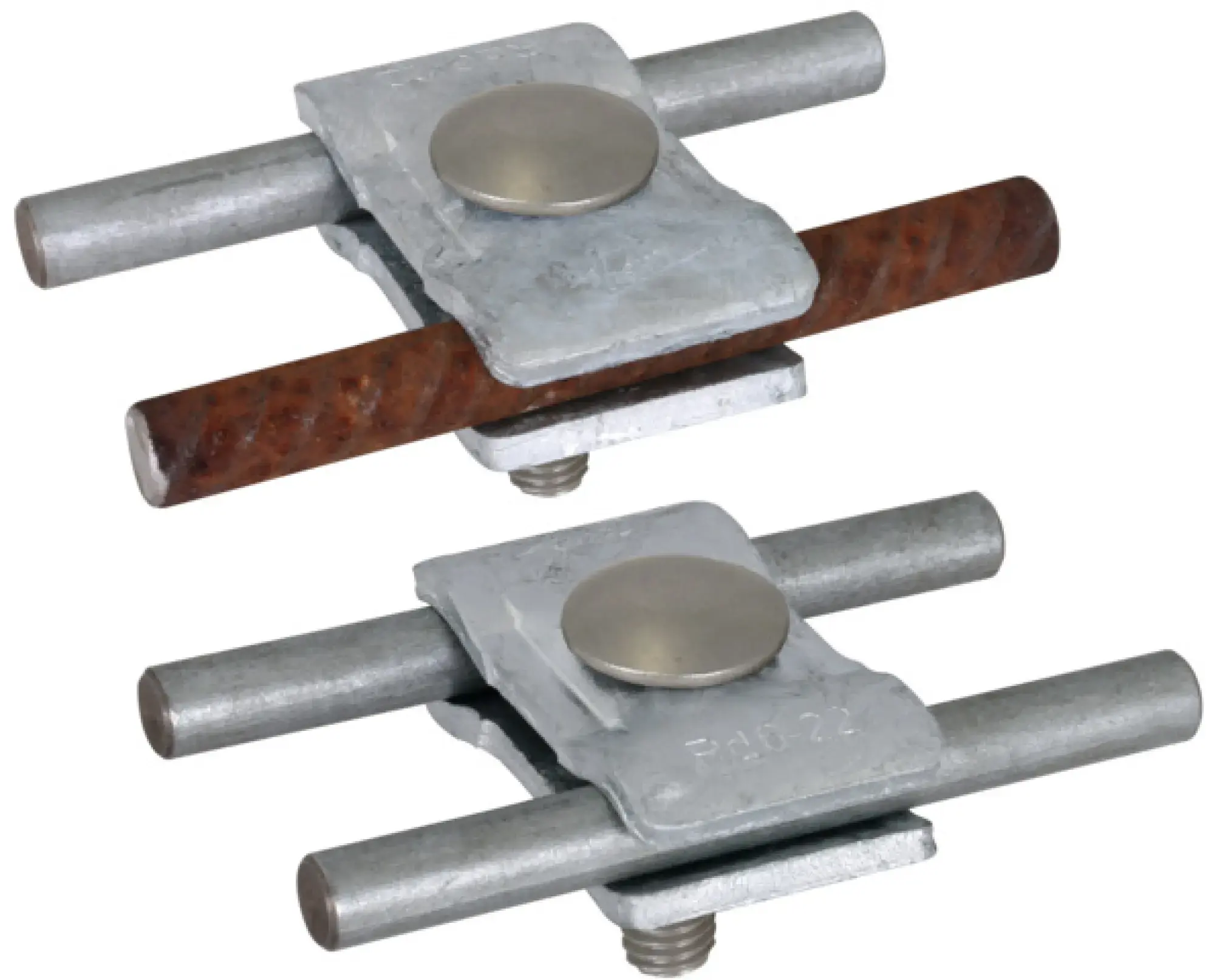 Dehn 419751 Parallel connector HDG steel (St/tZn) for Rd 6-22mm (img_001) Dehn 419751 Parallel connector HDG steel (St/tZn) for Rd 6-22mm (img_001)