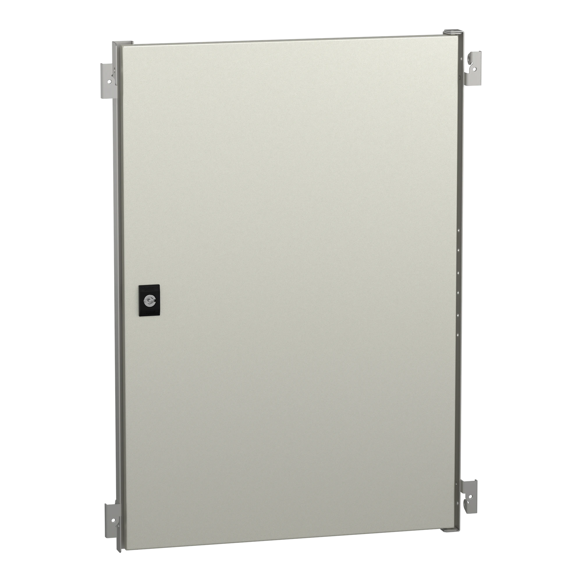 Schneider Electric NSYPIN75 Interior door for enclosure Spacial WM H700xB500, steel, RAL7035, depth adjustment (img_001)