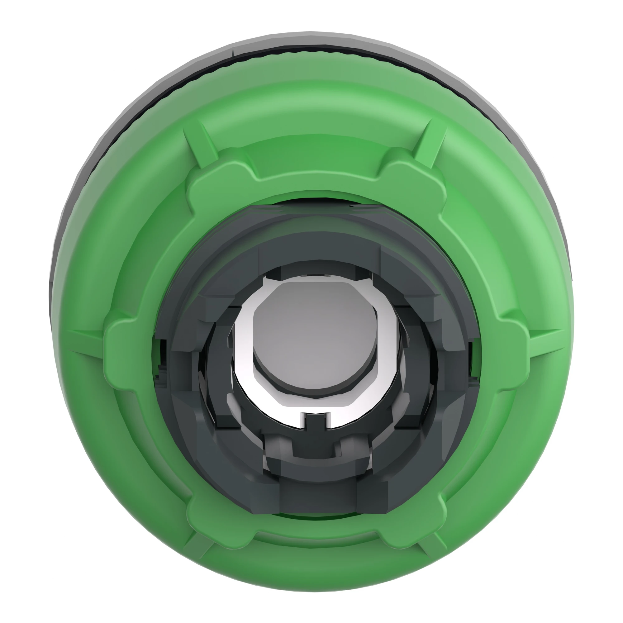 Schneider Electric ZB5FW313C0 Illuminated Pushbutton, Front Element, Harmony XB5F, Plastic, 30mm, Light Grey, White, for Universal LED (img_004)