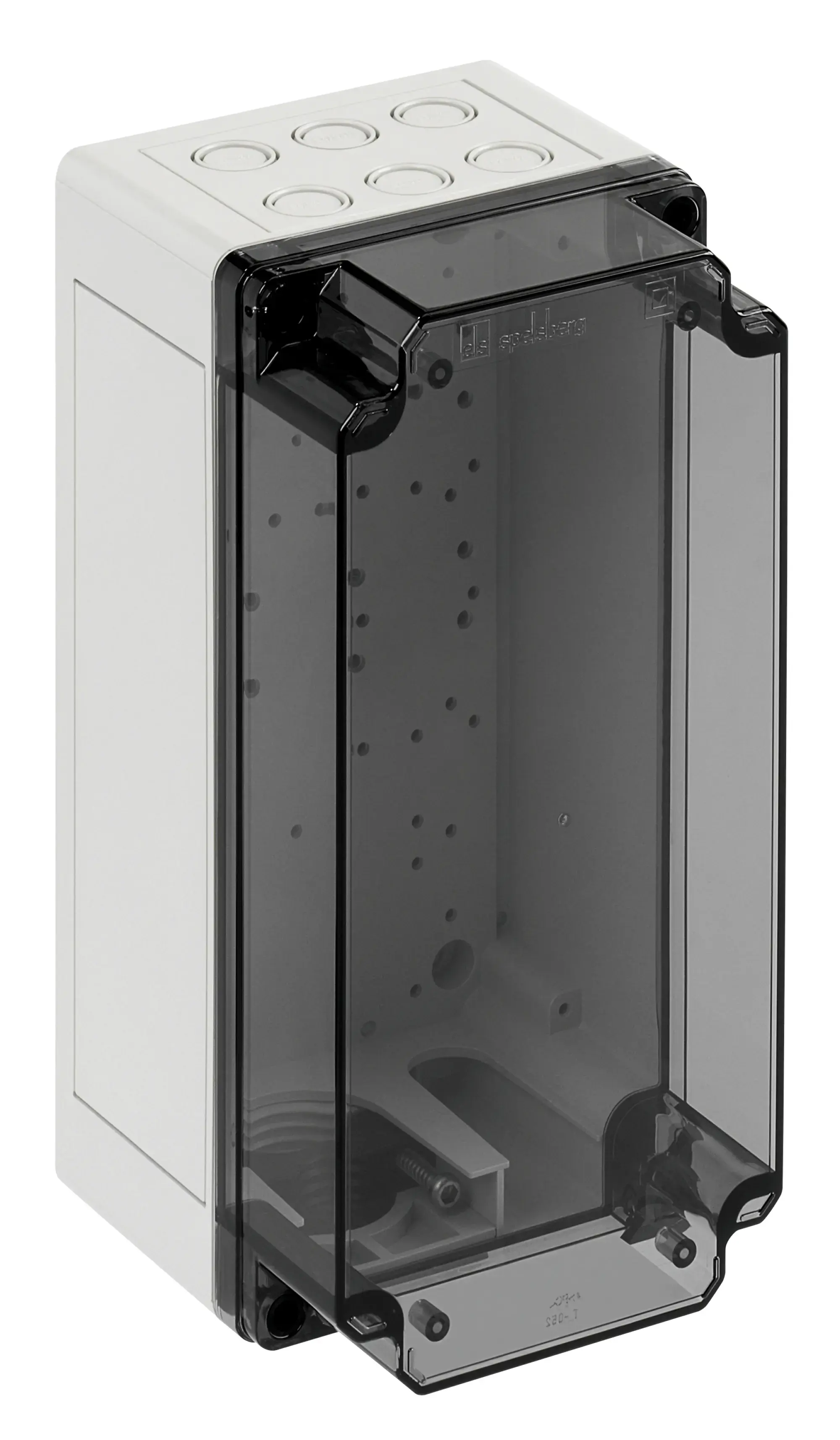 Spelsberg 59111401 Enclosure with sliding seal, Type of protection IP54, Impact strength IK07, Protection class II, Rated voltage 400V AC, Halogen free (img_001) Spelsberg 59111401 Enclosure with sliding seal, Type of protection IP54, Impact strength IK07, Protection class II, Rated voltage 400V AC, Halogen free (img_001)