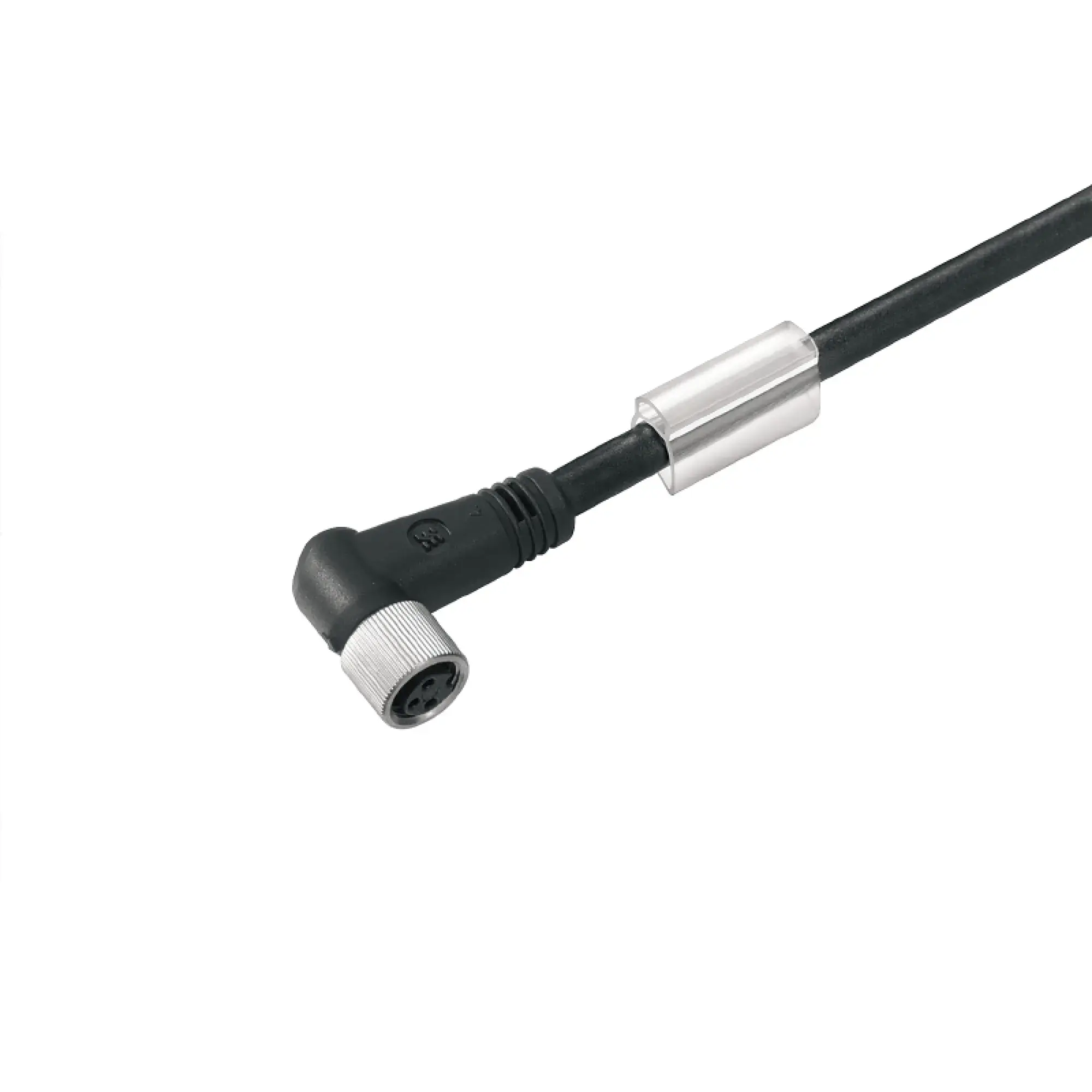 Weidmüller 1927320150 Sensor-actuator Cable, M12 / M8, Number of poles: 3, 1.5 m, Socket, angled, LED: No, Shielded: No (img_003)