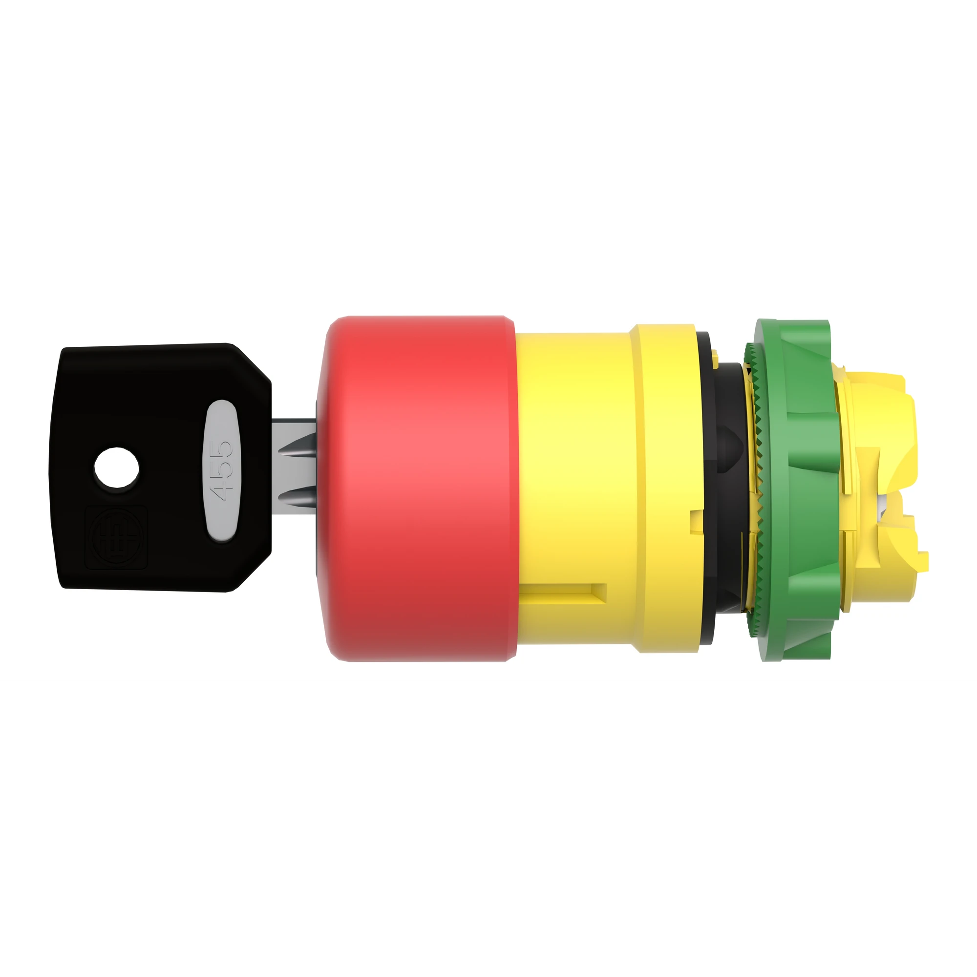 Schneider Electric ZB5AS934 Emergency Stop/Emergency Stop Switch, Front Element, Harmony XB5, Plastic, 22mm, Red, Mushroom 30mm, Key Release (img_007)