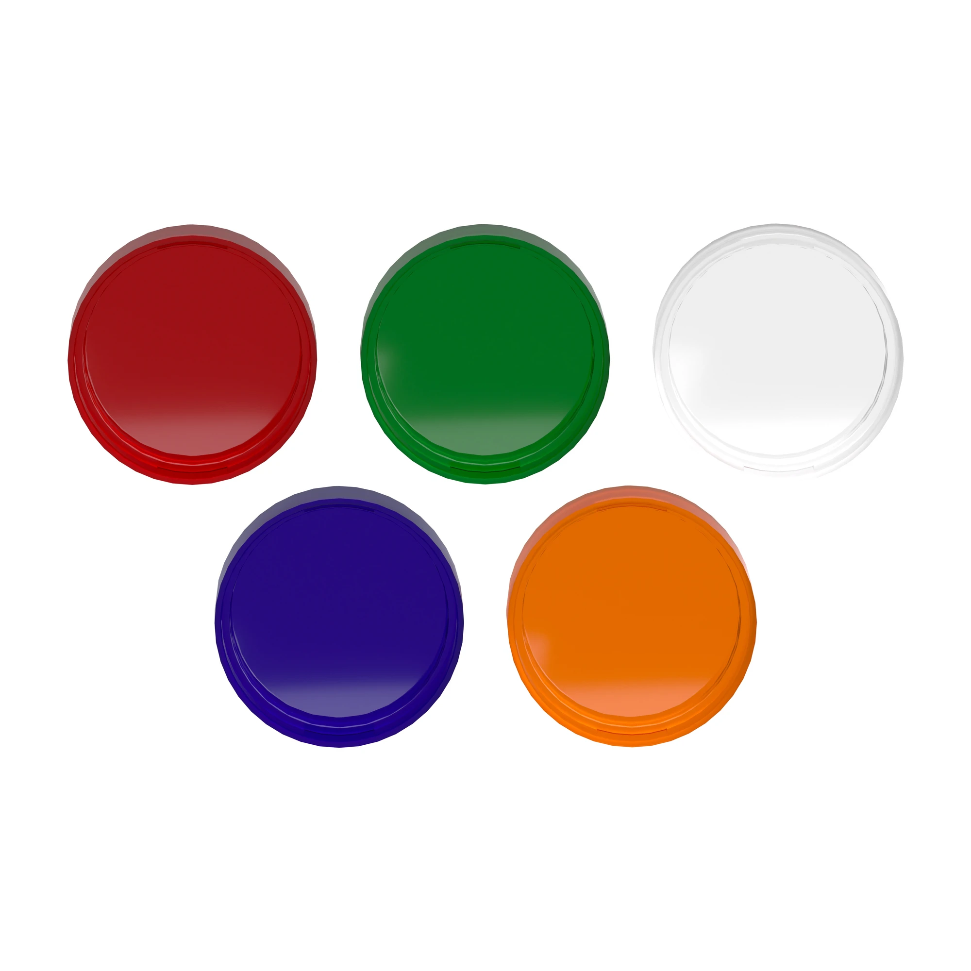 Schneider Electric ZB5AV003 Signal Indicator, Front Element, Harmony XB5, Plastic, 22mm, 5 Colored Domes, for Universal LED, Smooth Dome (img_007) Schneider Electric ZB5AV003 Signal Indicator, Front Element, Harmony XB5, Plastic, 22mm, 5 Colored Domes, for Universal LED, Smooth Dome (img_007)