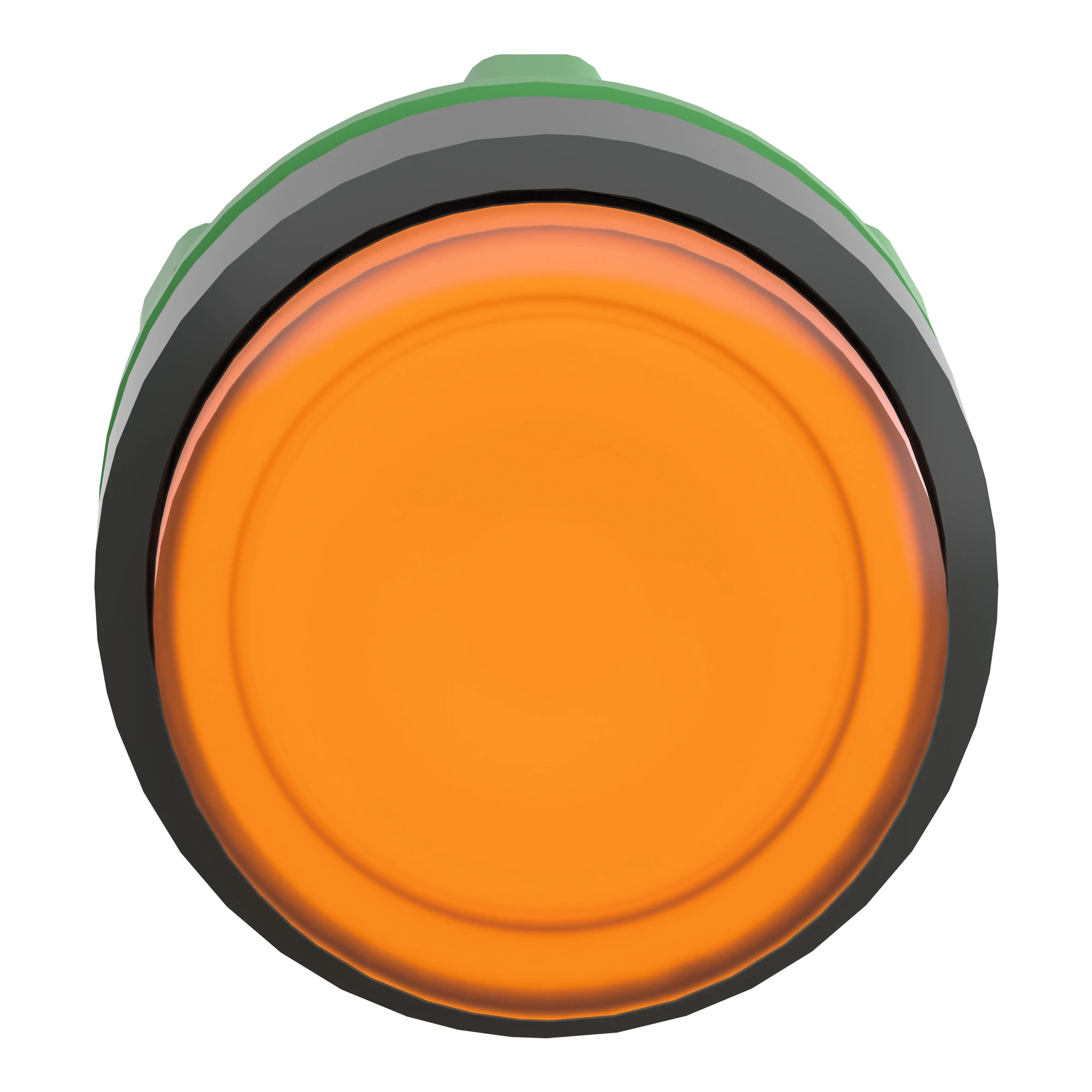 Schneider Electric ZB5AH53 Illuminated Push Button, Front Element, Harmony XB5, Plastic, 22mm, Yellow, Projecting, for Universal LED, Latching (img_004)