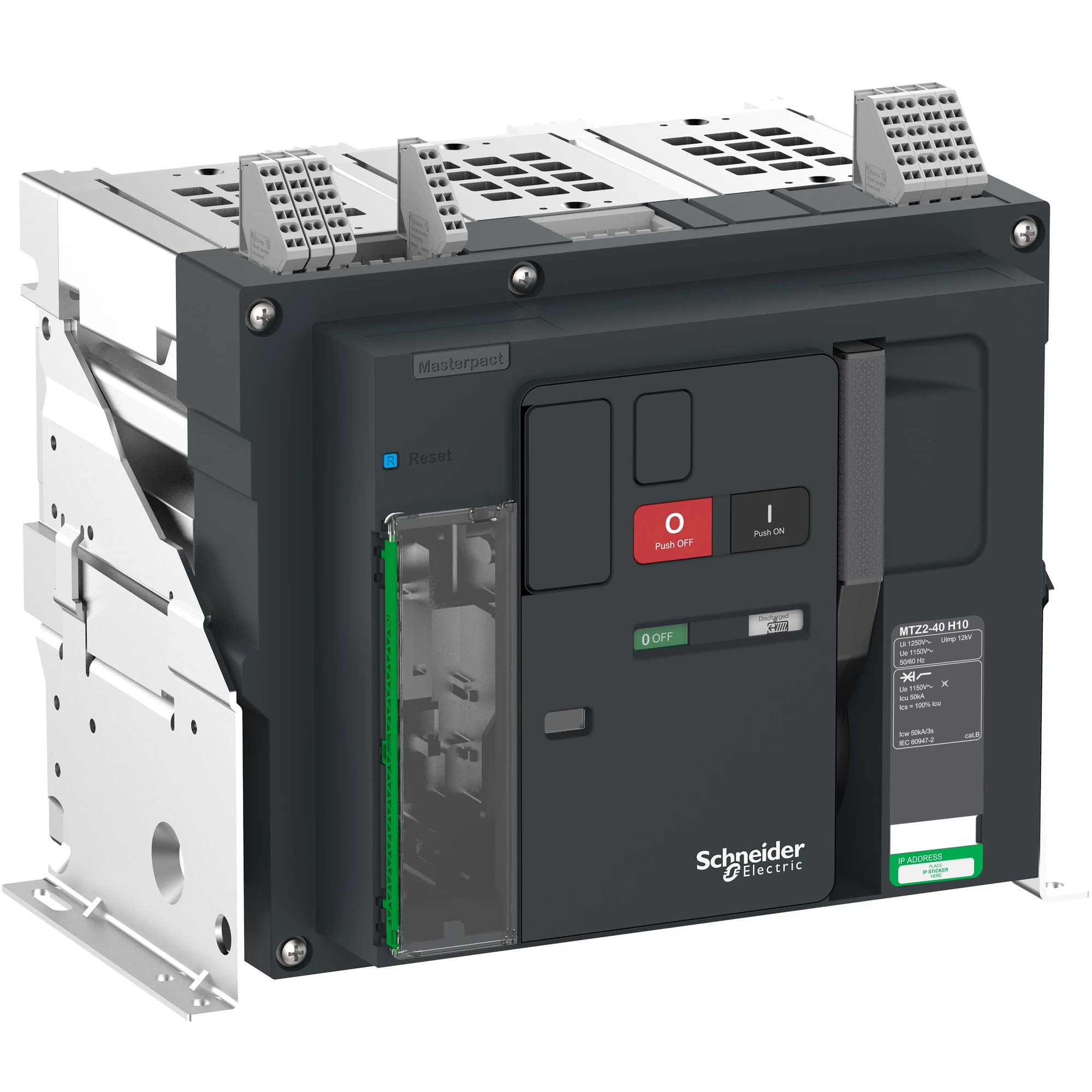 Schneider Electric LV846547 MasterPact MTZ2 40 H10 4000A 3P Icu=50kA@1150V Fixed-mounted Basic Switch (img_001) Schneider Electric LV846547 MasterPact MTZ2 40 H10 4000A 3P Icu=50kA@1150V Fixed-mounted Basic Switch (img_001)