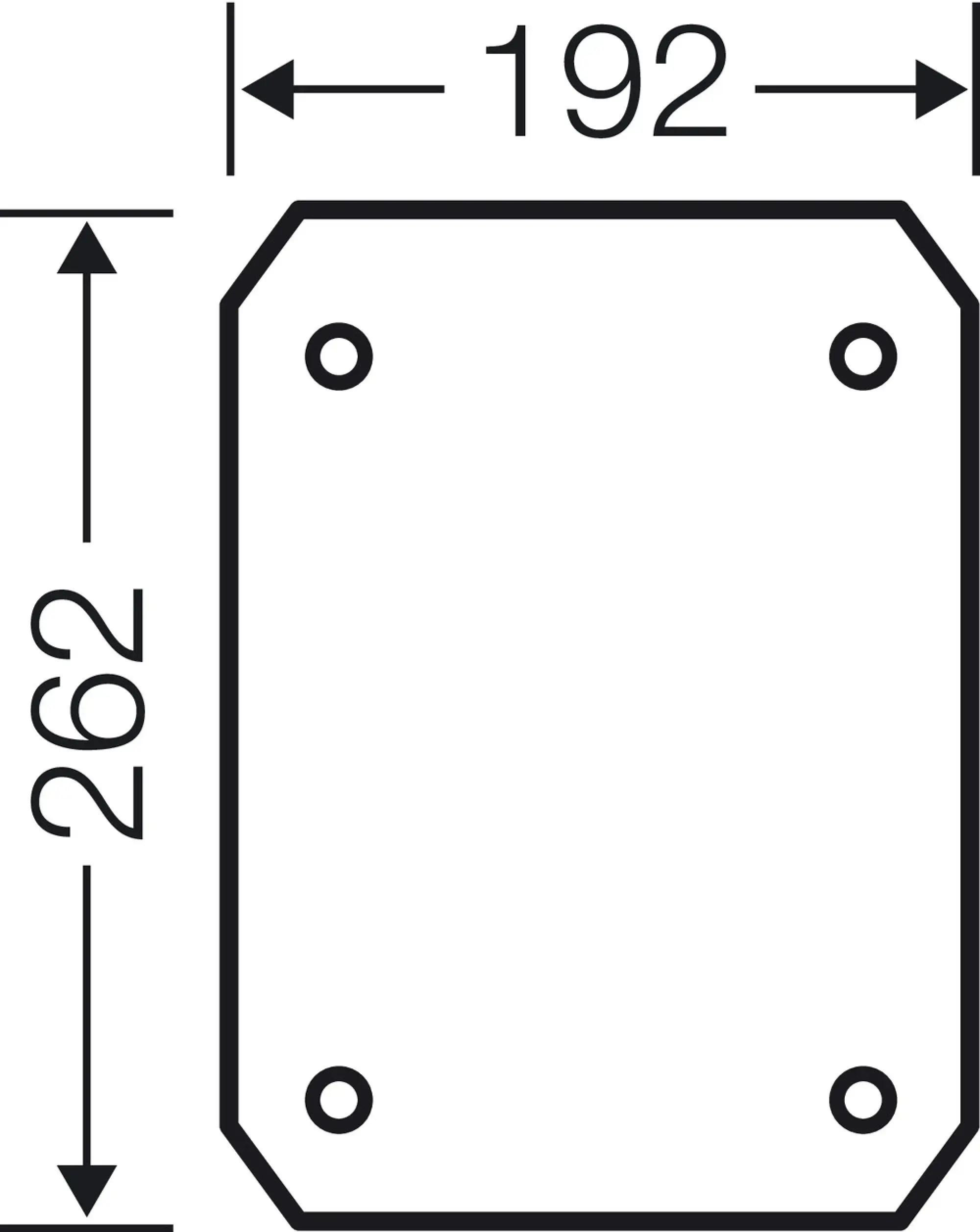 Hensel 62000260 Montageplatte aus Isolierstoff 4 mm stark, für EB 35.. Leergehäuse EB MP 35 (img_003)
