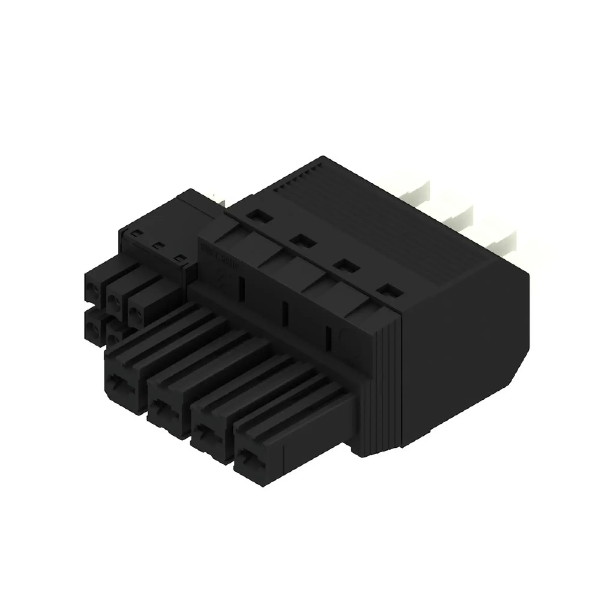 Weidmüller 2549430000 Hybrid connector (wire connection), 7.62 mm, Number of poles: 4, PUSH IN with actuator (img_001)