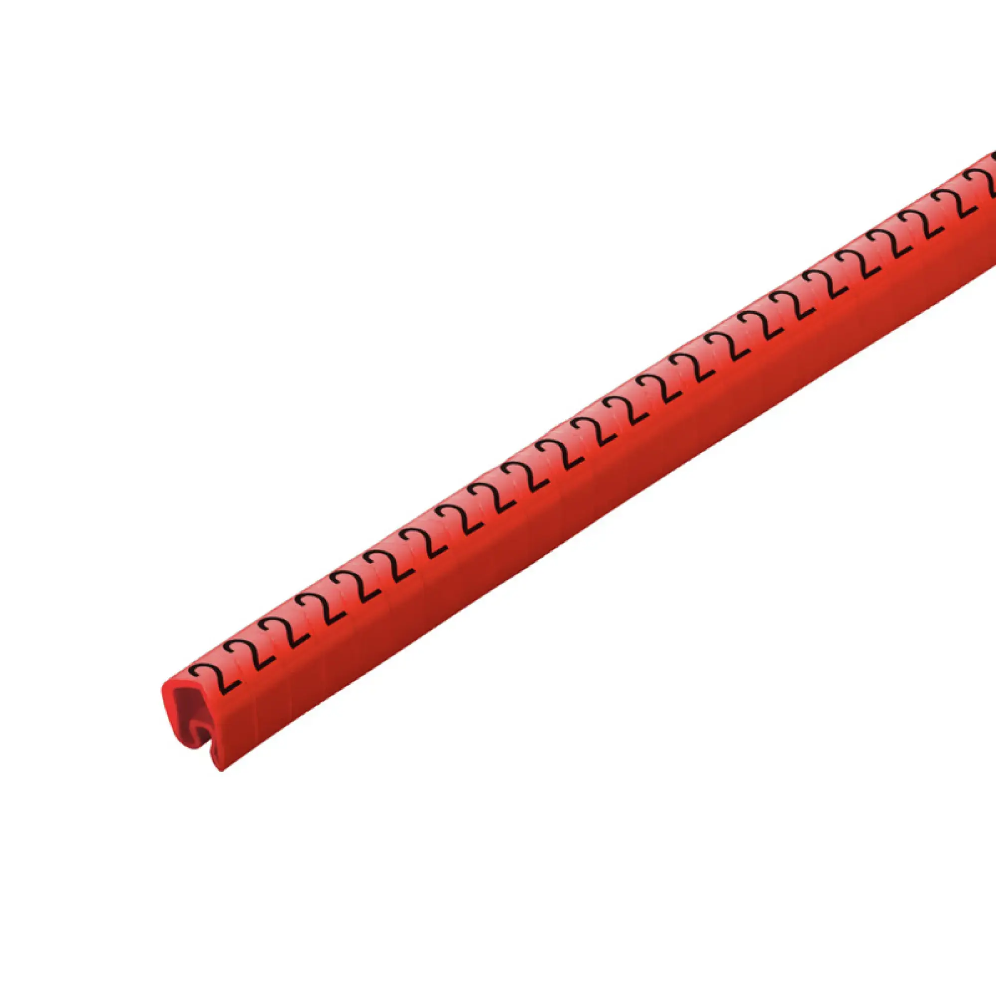 Weidmüller 1568261509 Cable coding system, red, Conductor O.D.:4 - 10 mm, Numbers, PVC, soft, without Cadmium, -30...80 °C (img_001)