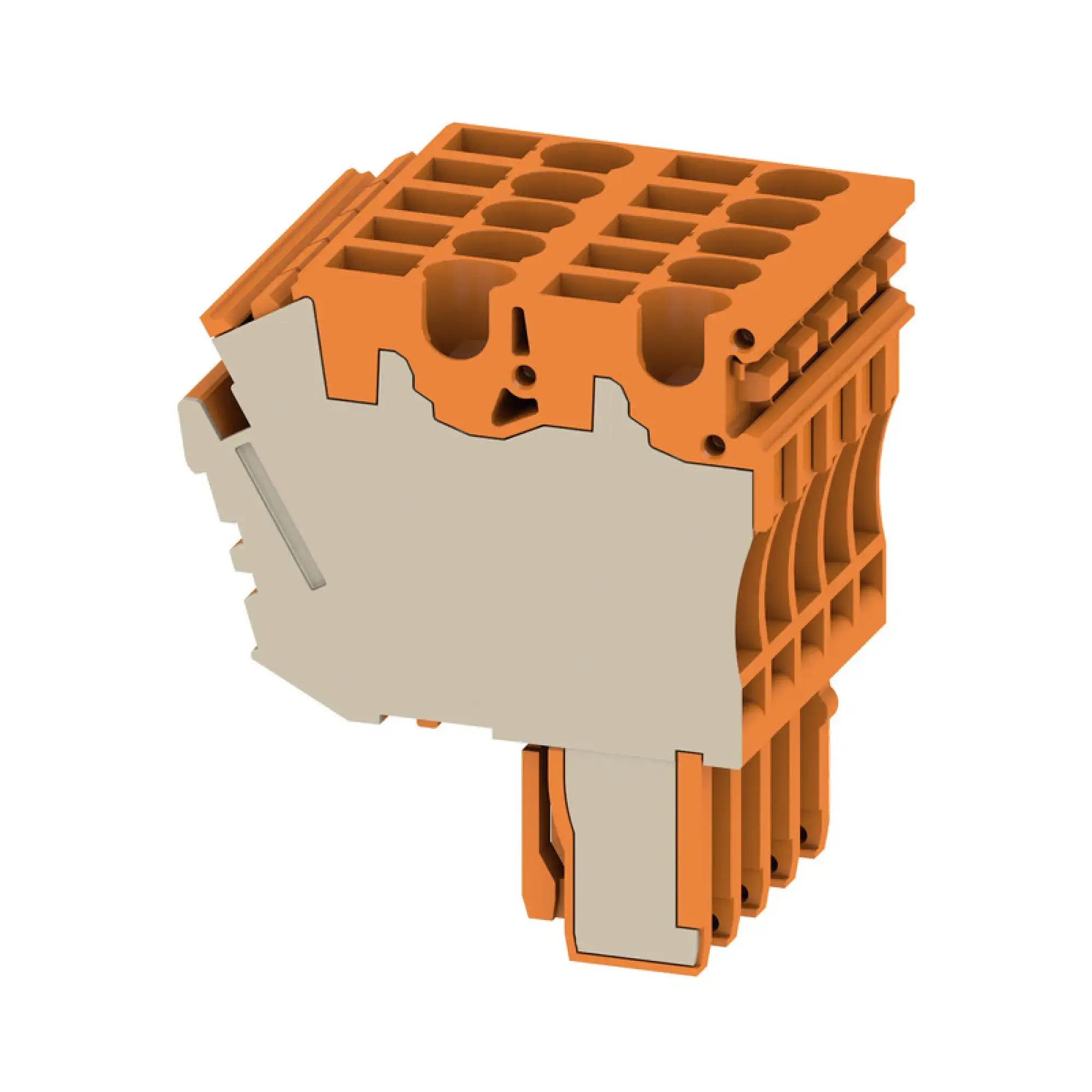 Weidmüller 2702460000 Plug (terminal), Plug-in connection, 2.5 mm², 24 A, 500 V, Number of connections: 10, Number of poles: 5, Width: 25 mm (img_001)
