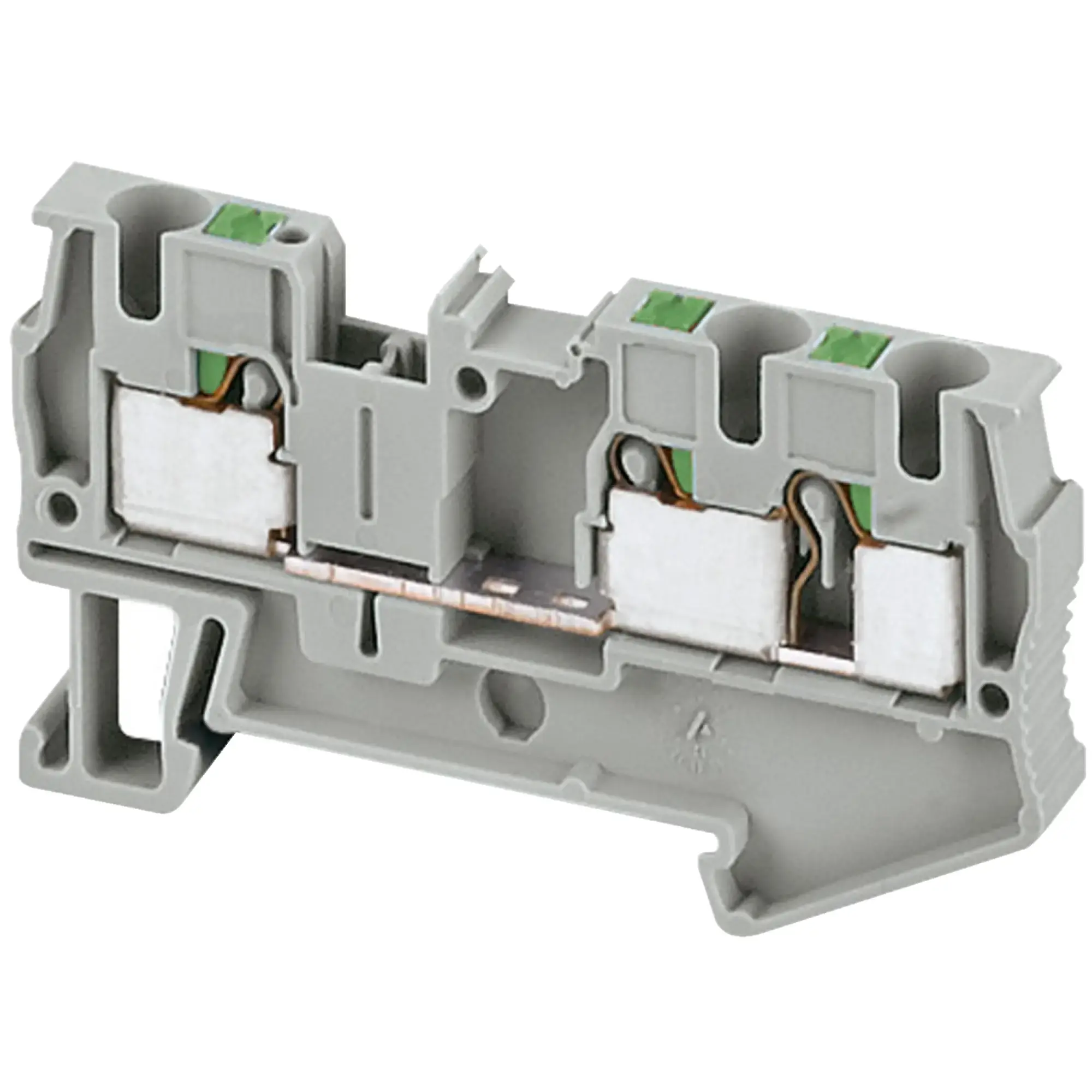 Schneider Electric NSYTRP43 Linergy-TR, Durchgangsklemme, mit Push-in-Anschluss,für Leiterquerschnitt 4mm²,mit 3 Anschlüsse,in Farbe Grau NSYTRP43 (img_001) Schneider Electric NSYTRP43 Linergy-TR, Durchgangsklemme, mit Push-in-Anschluss,für Leiterquerschnitt 4mm²,mit 3 Anschlüsse,in Farbe Grau NSYTRP43 (img_001)