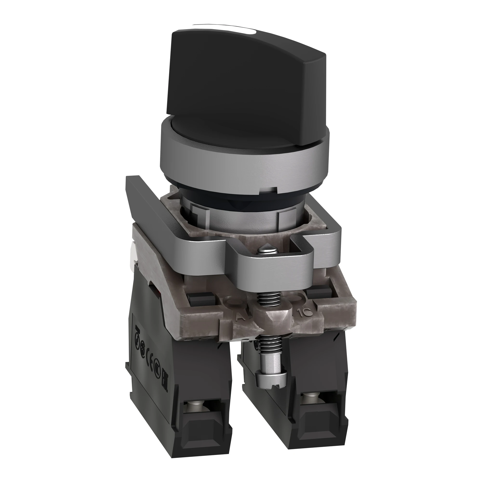 Schneider Electric XB4BD25EX Selector switch, Harmony XB4, metal, 22mm, black, 2 positions, latching, 1NC+1NO, ATEX (img_005) Schneider Electric XB4BD25EX Selector switch, Harmony XB4, metal, 22mm, black, 2 positions, latching, 1NC+1NO, ATEX (img_005)