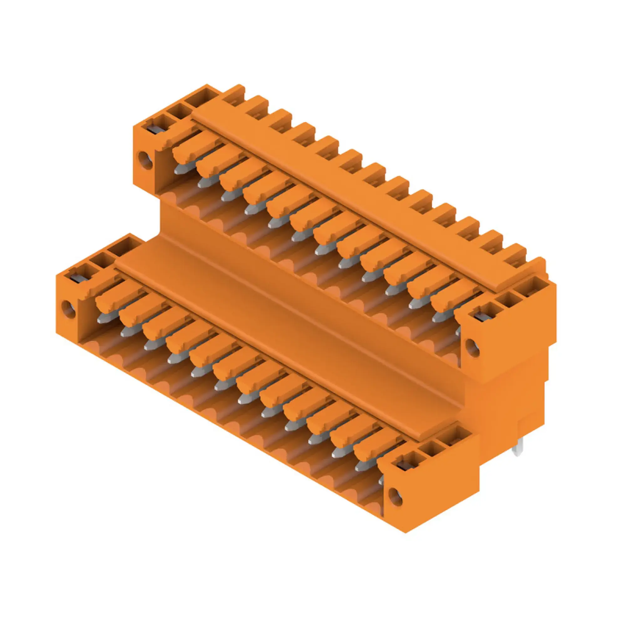 Weidmüller 1890830000 PCB connector (board connection), 160 V, 10.5 A, Pitch in mm: 3.50, Number of poles: 26, THT solder connection, Box (img_001)