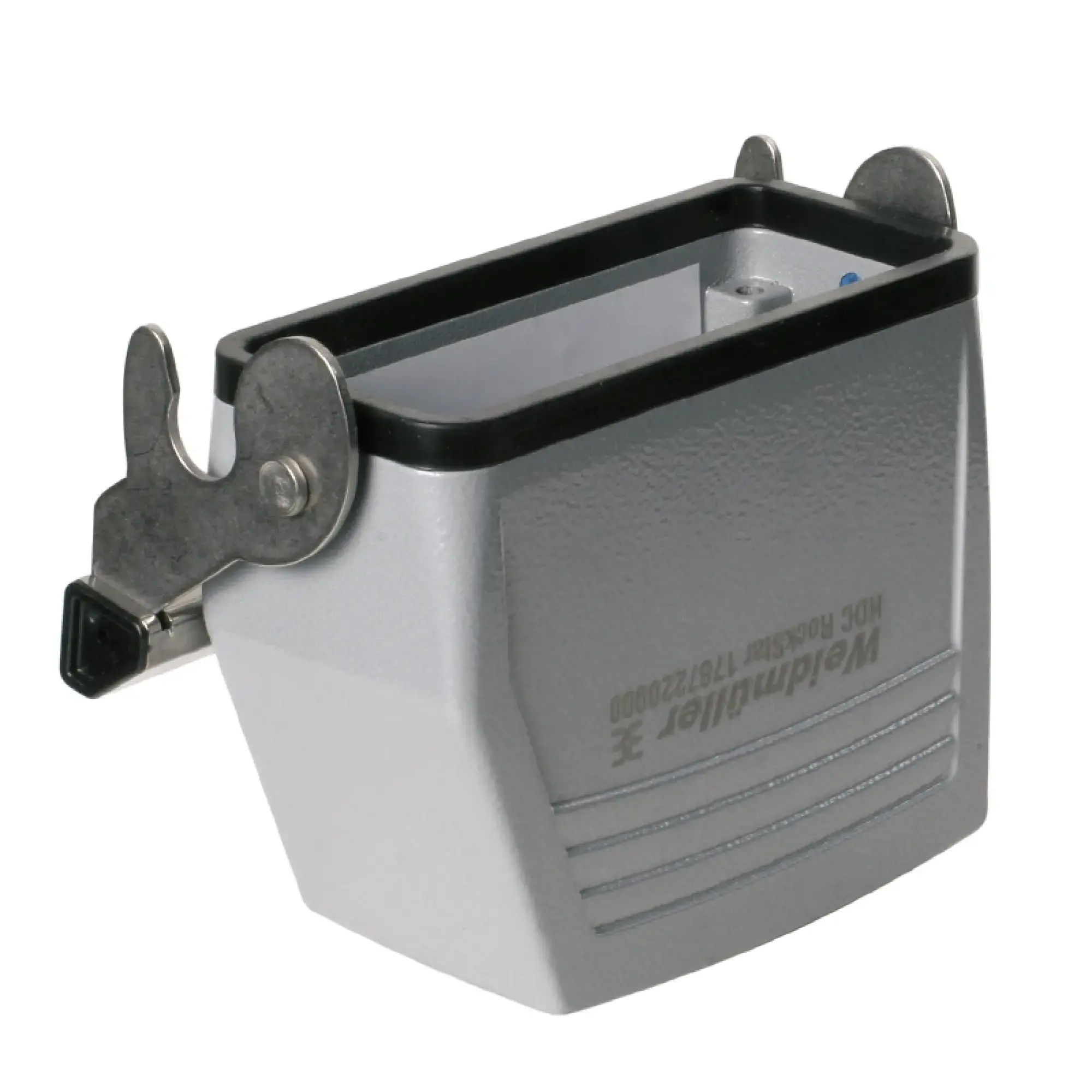 Weidmüller 1787220000 Housing (industry plug-in connectors), Coupling housing, End-locking clamp, lower side, Size: 6, IP65 (in plugged condition) (img_001)