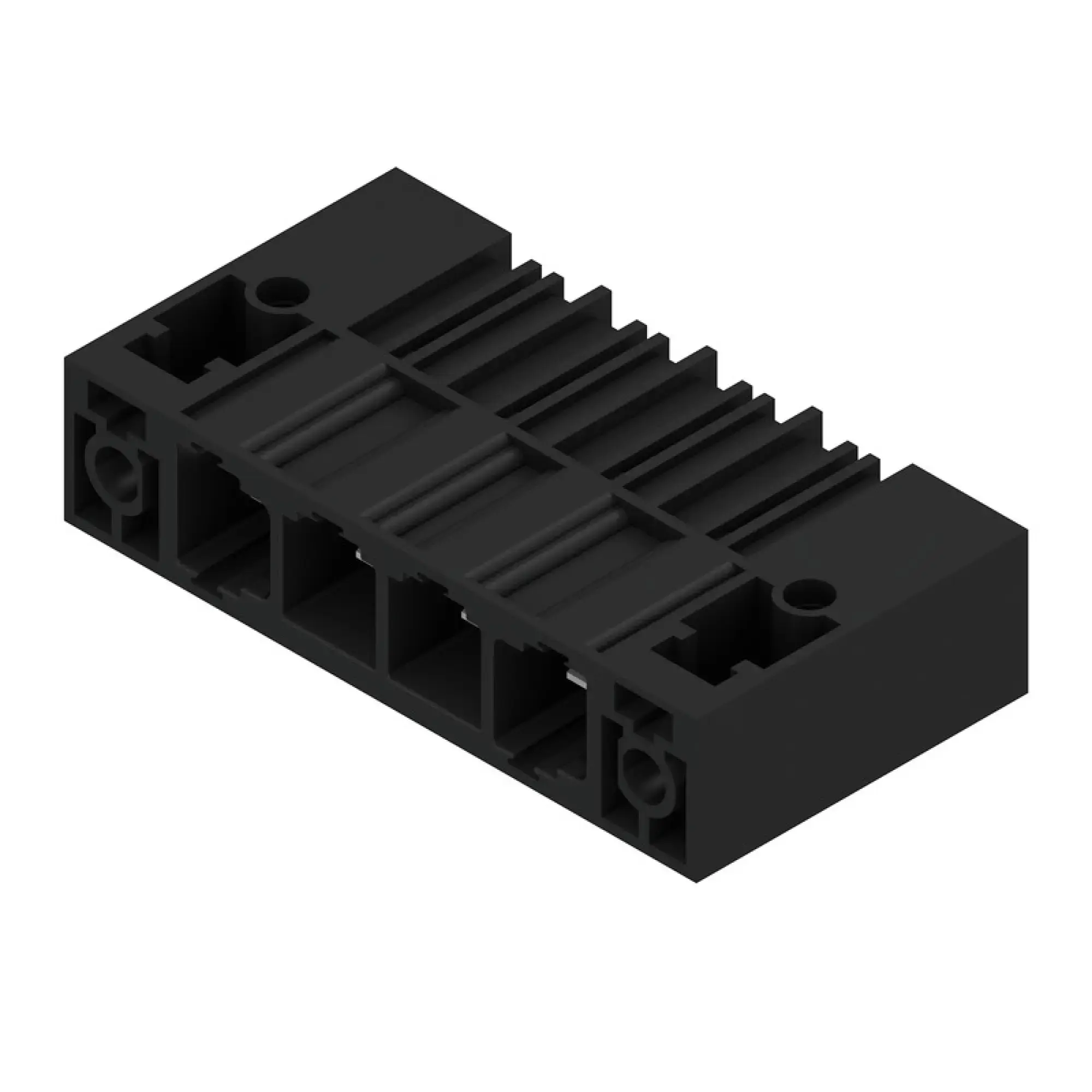 Weidmüller 1813590000 PCB connector (board connection), 1000 V, 78.3 A, Pitch in mm: 10.16, Number of poles: 4, THT solder connection, Box (img_001) Weidmüller 1813590000 PCB connector (board connection), 1000 V, 78.3 A, Pitch in mm: 10.16, Number of poles: 4, THT solder connection, Box (img_001)