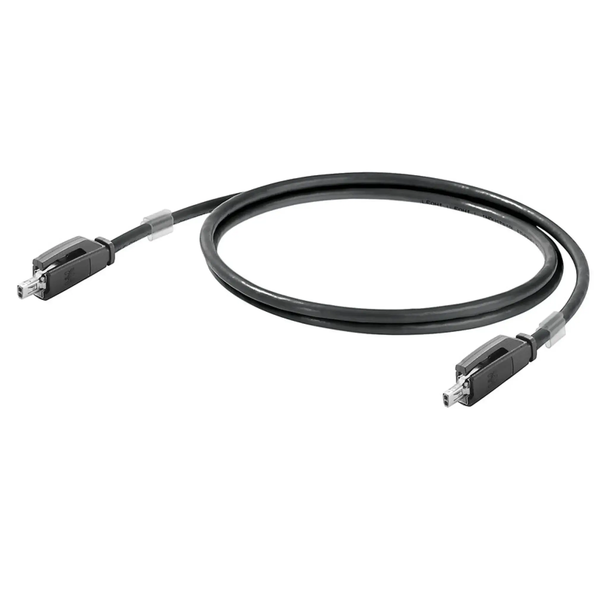 Weidmüller 2725850030 Single Pair Ethernet Cable (assembled), SPE plug (IEC 63171-2) - IP20 socket contact straight, SPE plug (IEC 63171-2) - IP20 socket contact straight, (img_001)