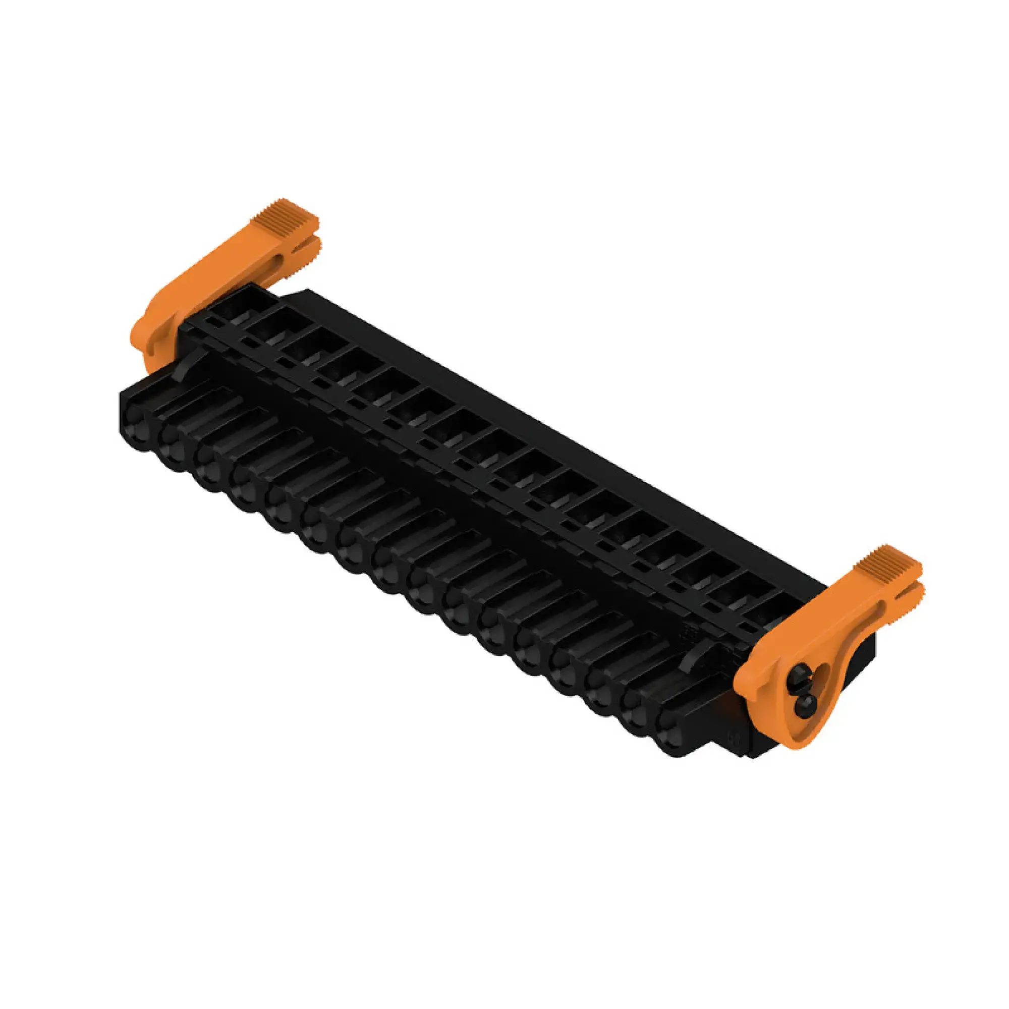 Weidmüller 1068510000 PCB connector (wire connection), 320 V, 23 A, Pitch in mm: 5.08, 4 mm², Number of poles: 16, Clamping yoke connection, Box (img_001)