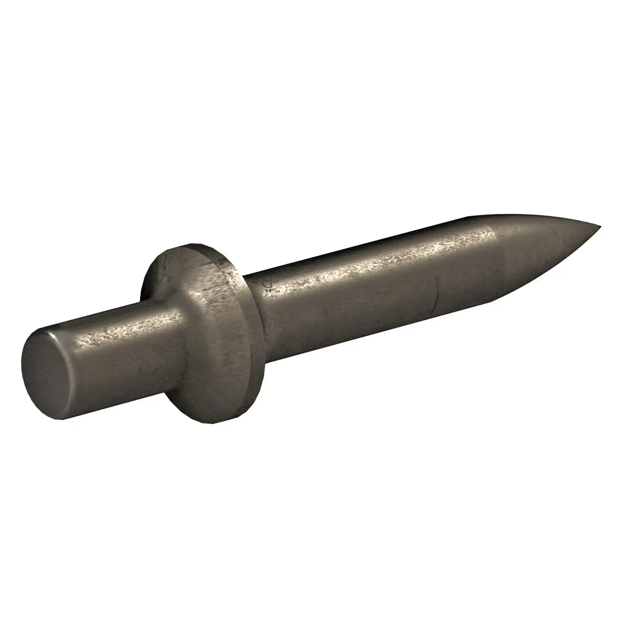 Don Quichotte 950884 Drive-in dowel FixPin small collar, smooth 4/9x14mm Steel Bright (img_001)