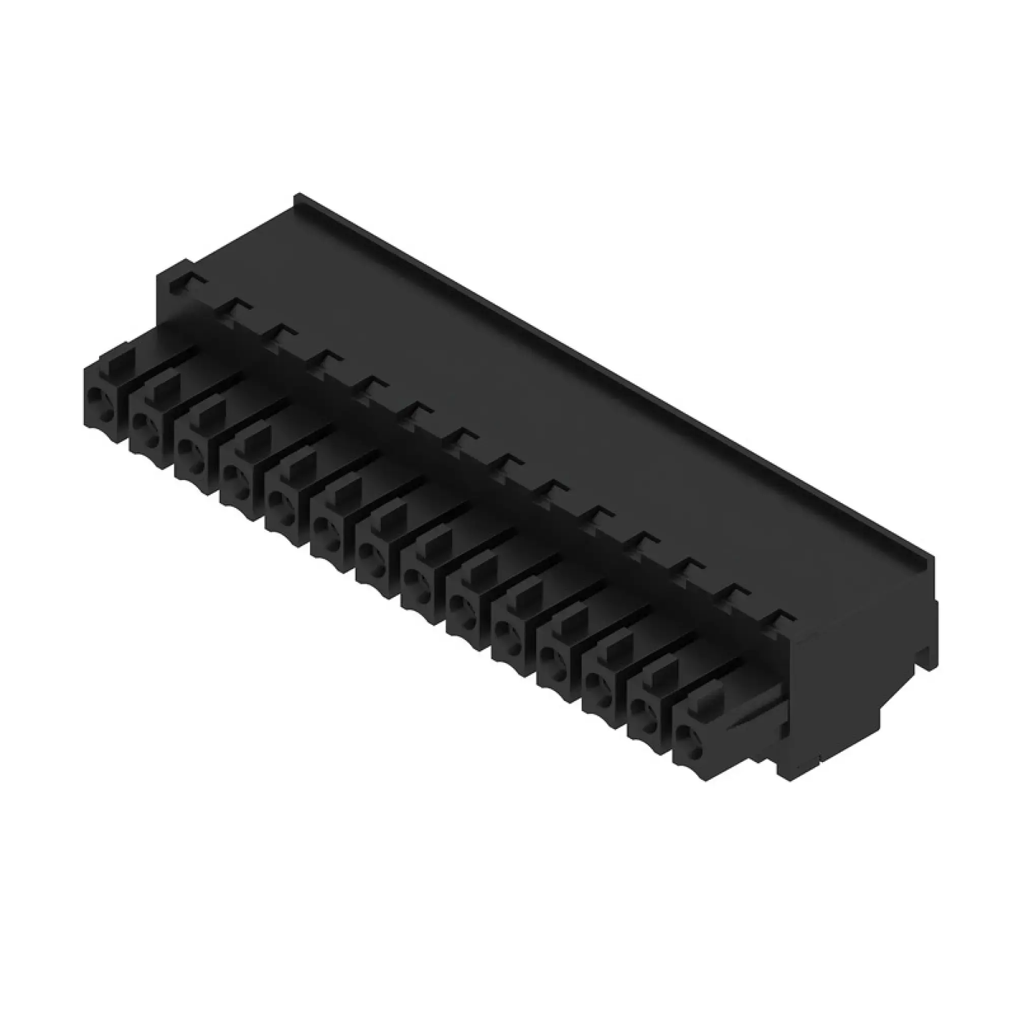 Weidmüller 1940440000 PCB connector (wire connection), 160 V, 17.5 A, Pitch in mm: 3.81, 1.5 mm², Number of poles: 14, Clamping yoke connection, Box (img_001) Weidmüller 1940440000 PCB connector (wire connection), 160 V, 17.5 A, Pitch in mm: 3.81, 1.5 mm², Number of poles: 14, Clamping yoke connection, Box (img_001)