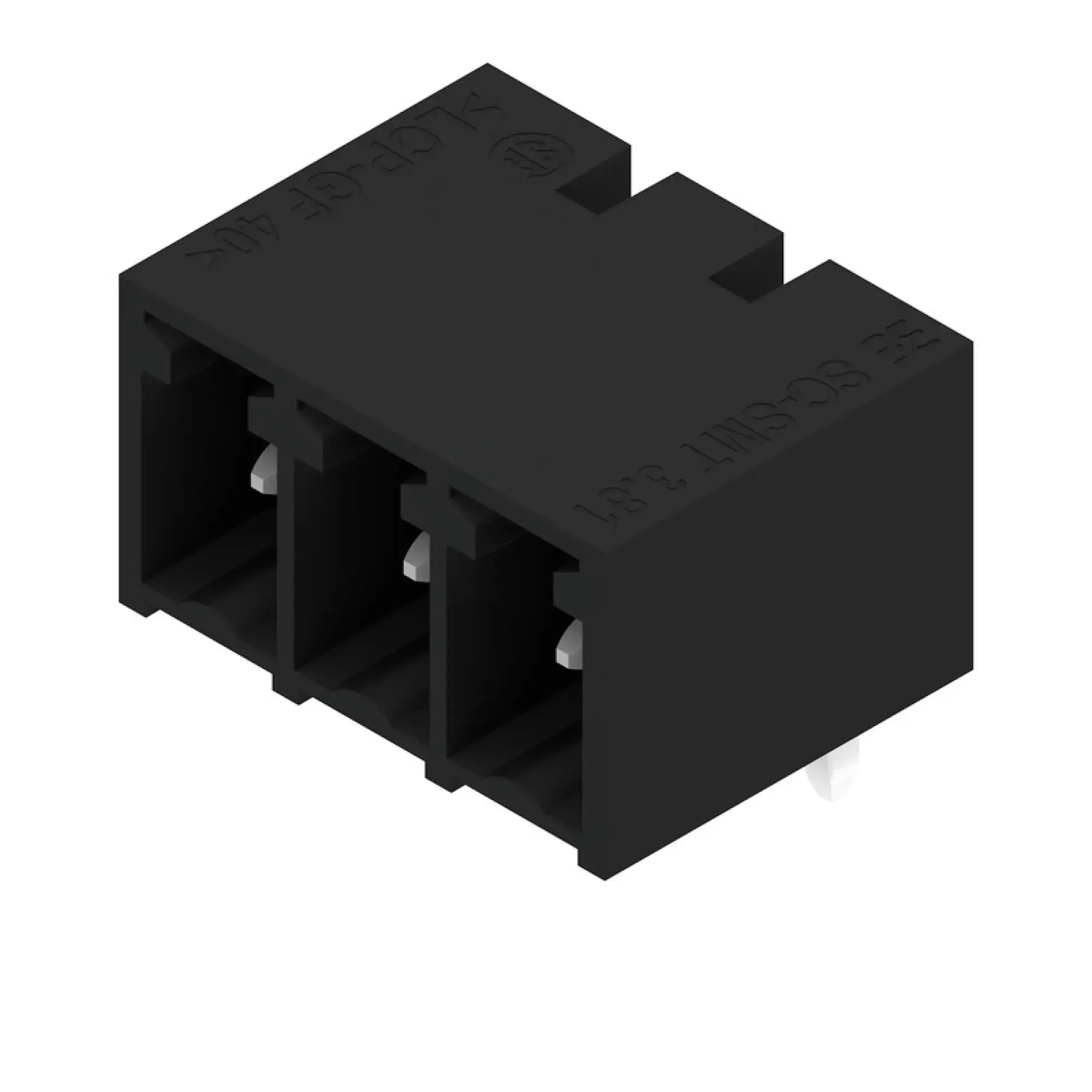 Weidmüller 1862840000 PCB connector (board connection), 160 V, 17.5 A, Pitch in mm: 3.81, Number of poles: 3, THT/THR solder connection, Tape (img_001)