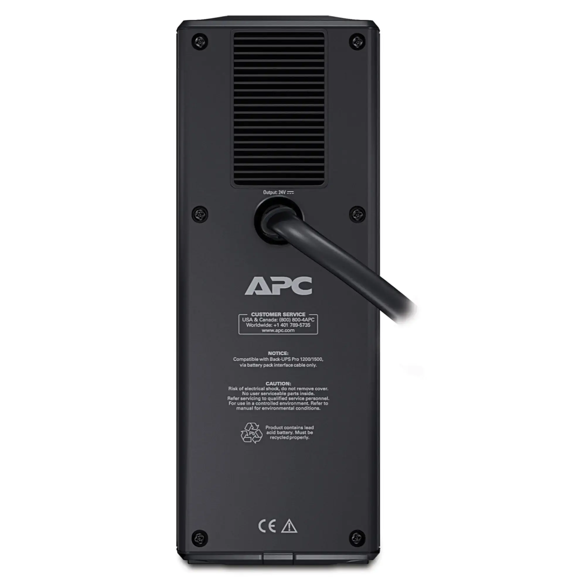 APC BR24BPG Externer Batteriesatz APC-Back-UPS Pro (für die Modelle 1500 VA Back-UPS Pro) (img_001) APC BR24BPG Externer Batteriesatz APC-Back-UPS Pro (für die Modelle 1500 VA Back-UPS Pro) (img_001)